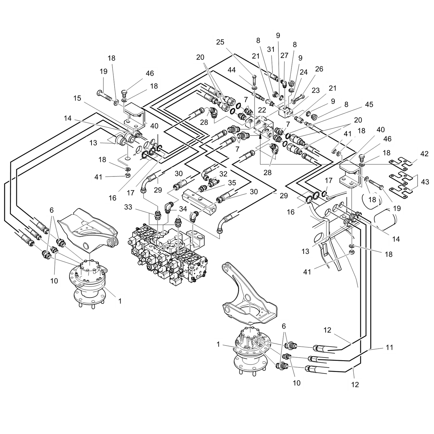 фотография Гидравлический шланг 5070340 от интернет-магазина sp.parts