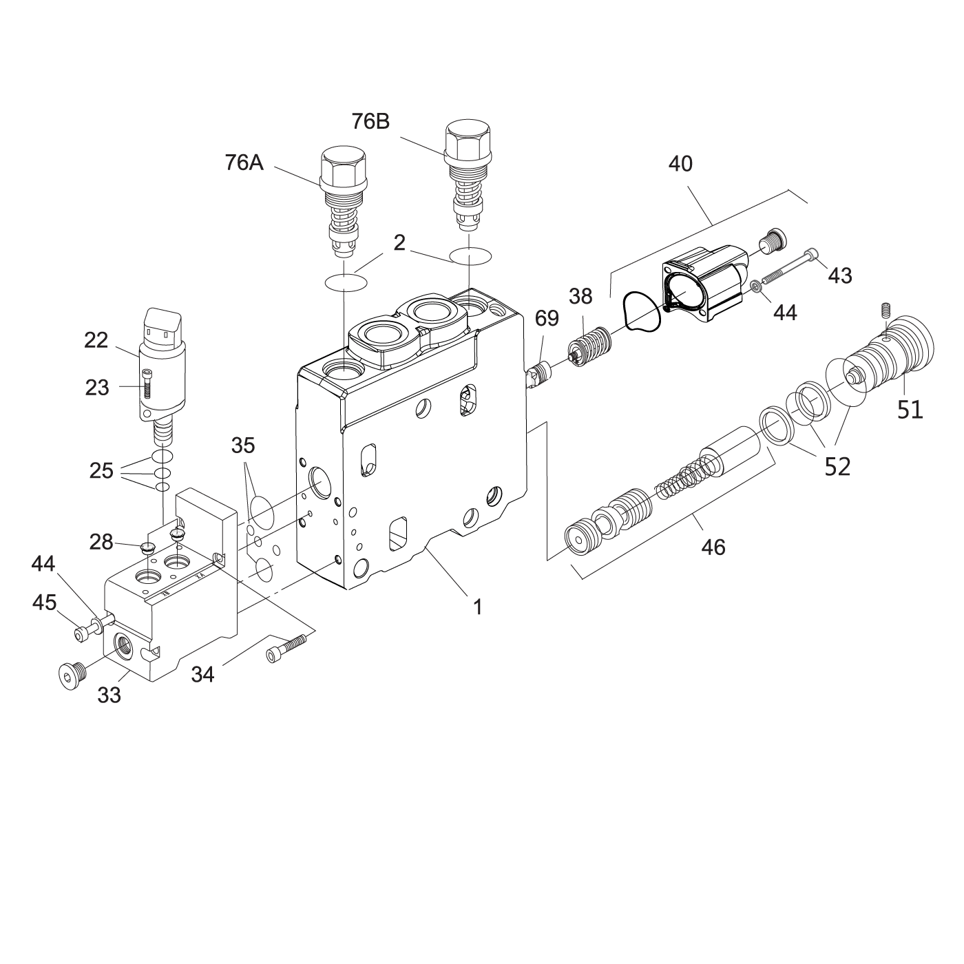 фотография Секция клапана 5247816 от интернет-магазина sp.parts