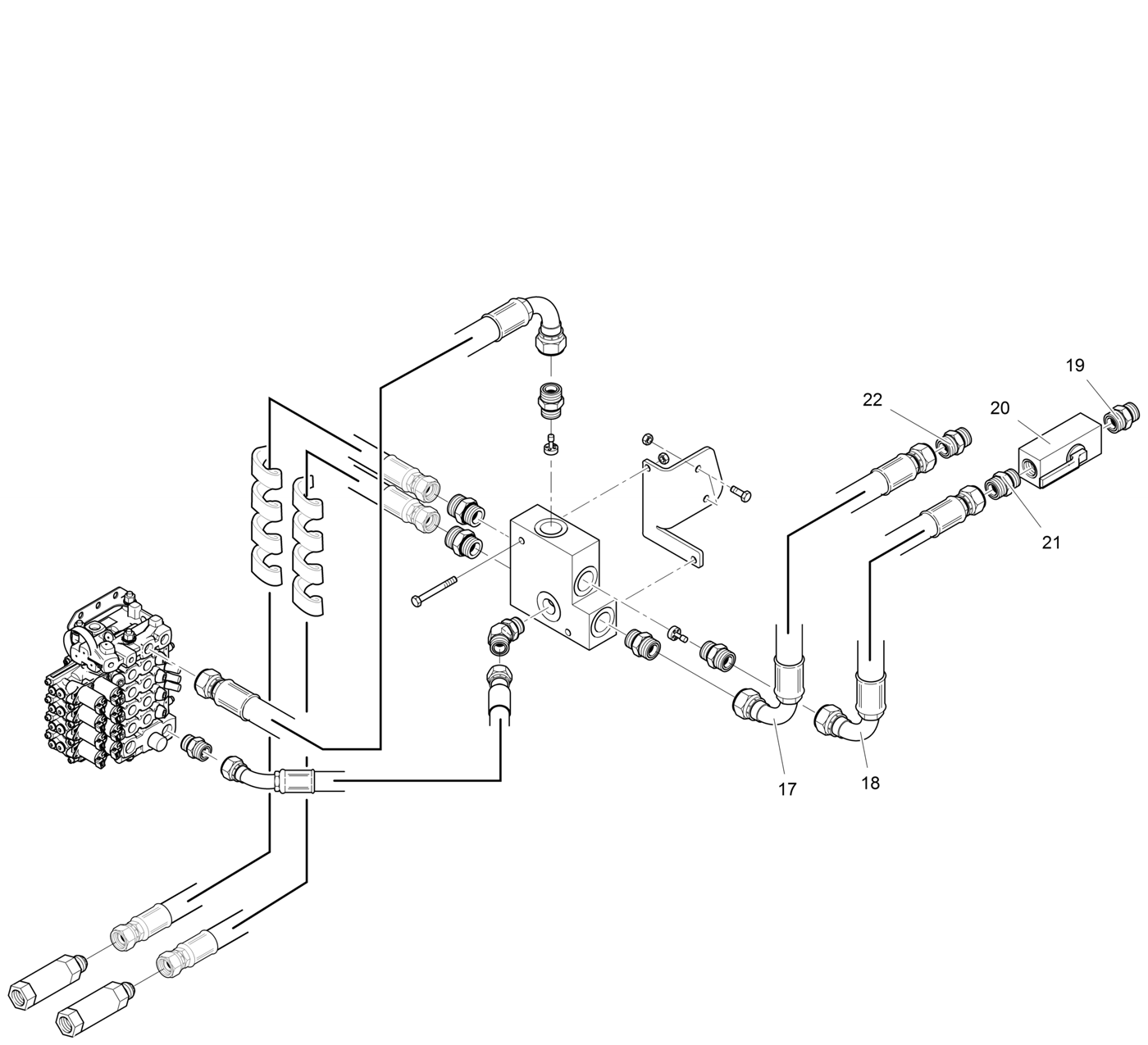 фотография Гидравлический шланг 5192190 от интернет-магазина sp.parts