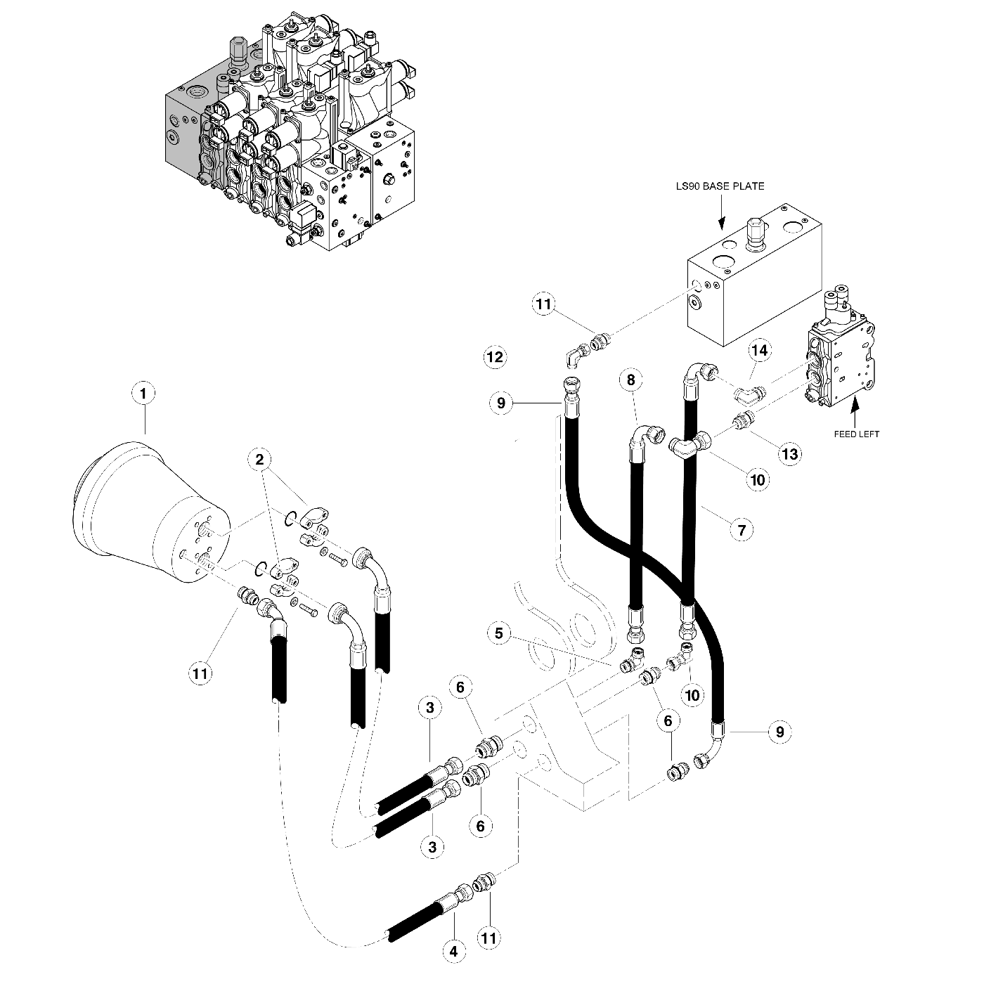 фотография Узел шланга 305260 от интернет-магазина sp.parts