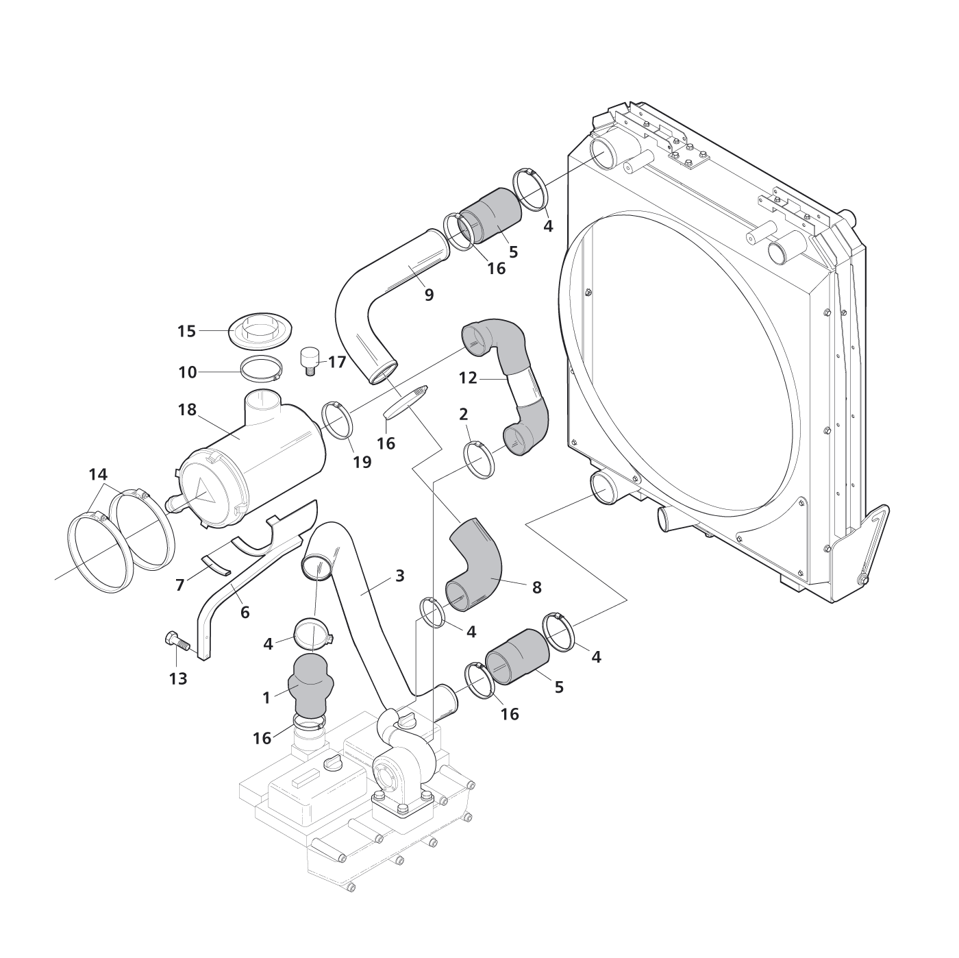 фотография Шланг 5064073 от интернет-магазина sp.parts