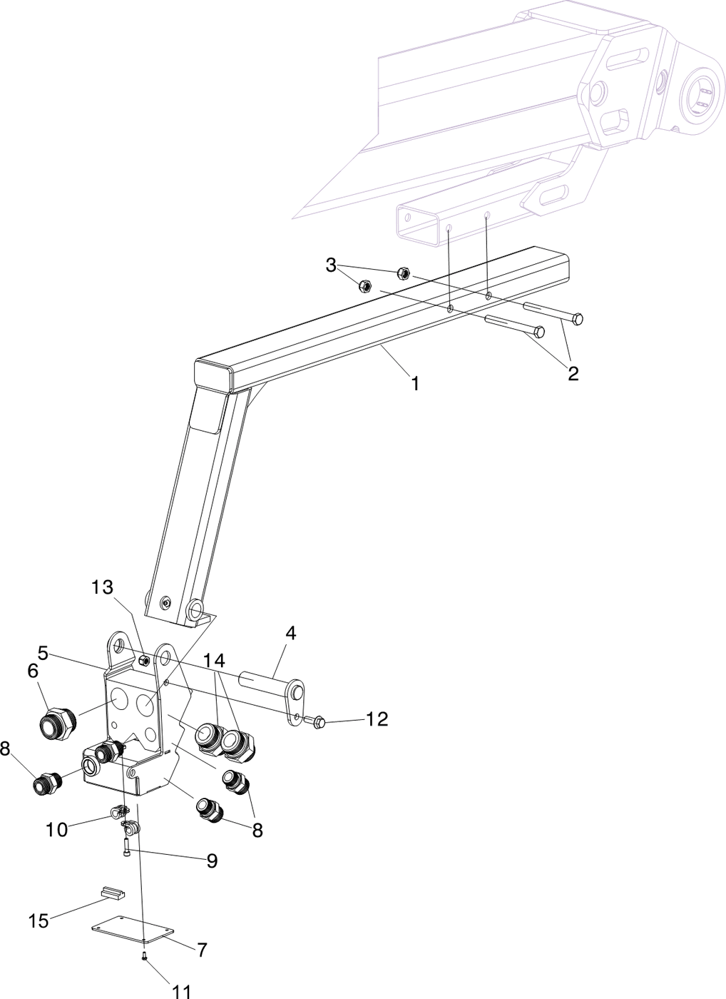 фотография Рычаг 5274721 от интернет-магазина sp.parts