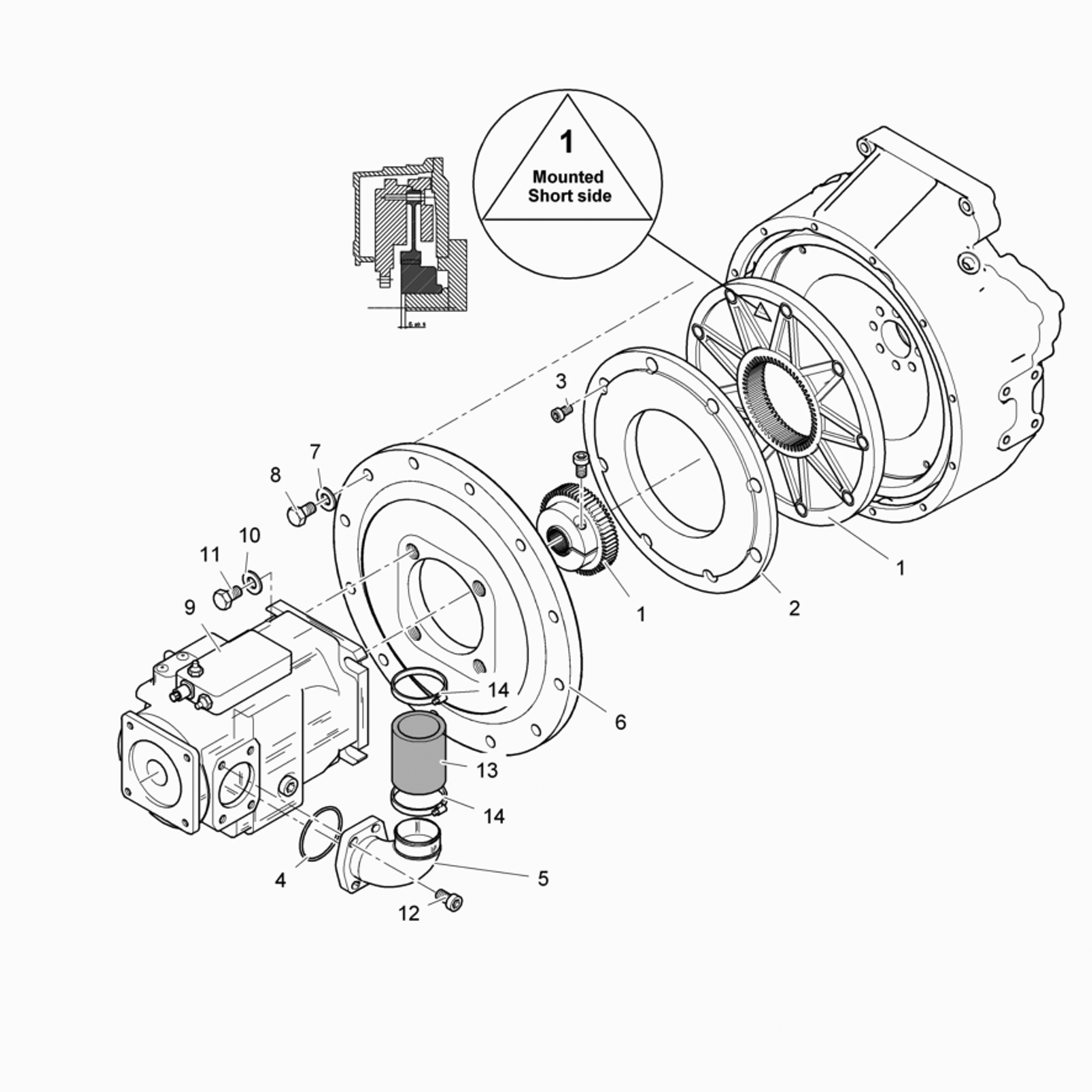 фотография Всасывающая труба 5027133 от интернет-магазина sp.parts