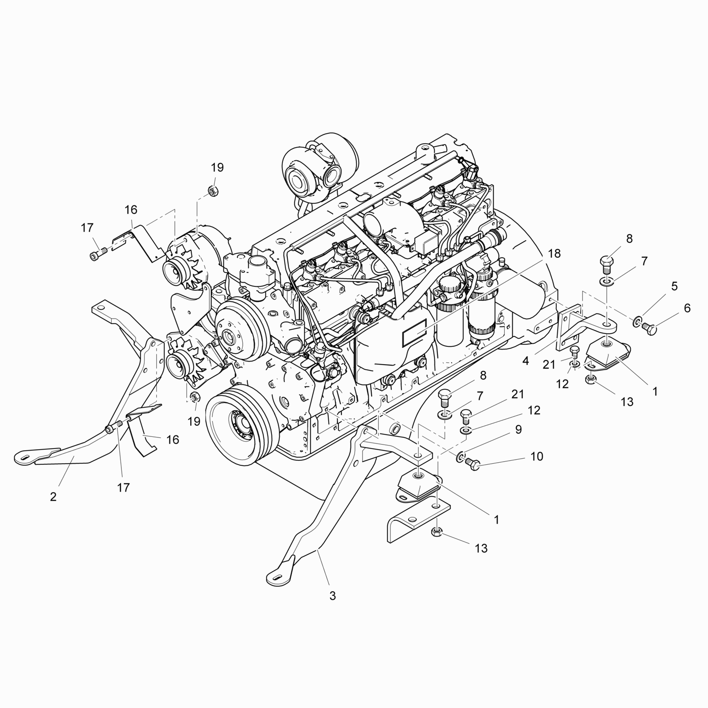 фотография Двигатель 5067323 от интернет-магазина sp.parts