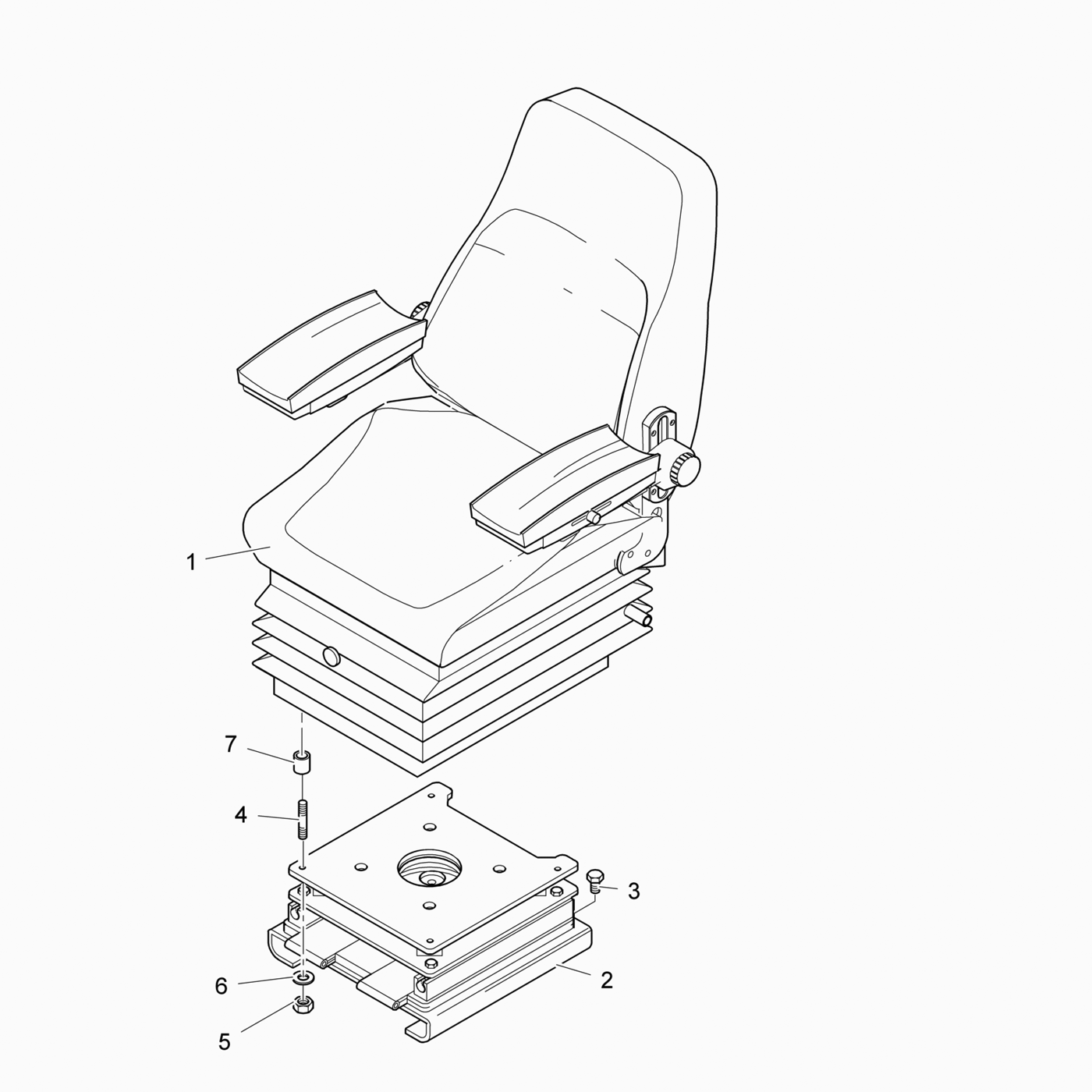 фотография Сидение 5064334 от интернет-магазина sp.parts