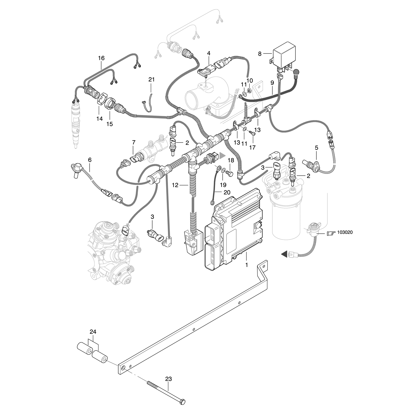 фотография Проводка 5262401 от интернет-магазина sp.parts