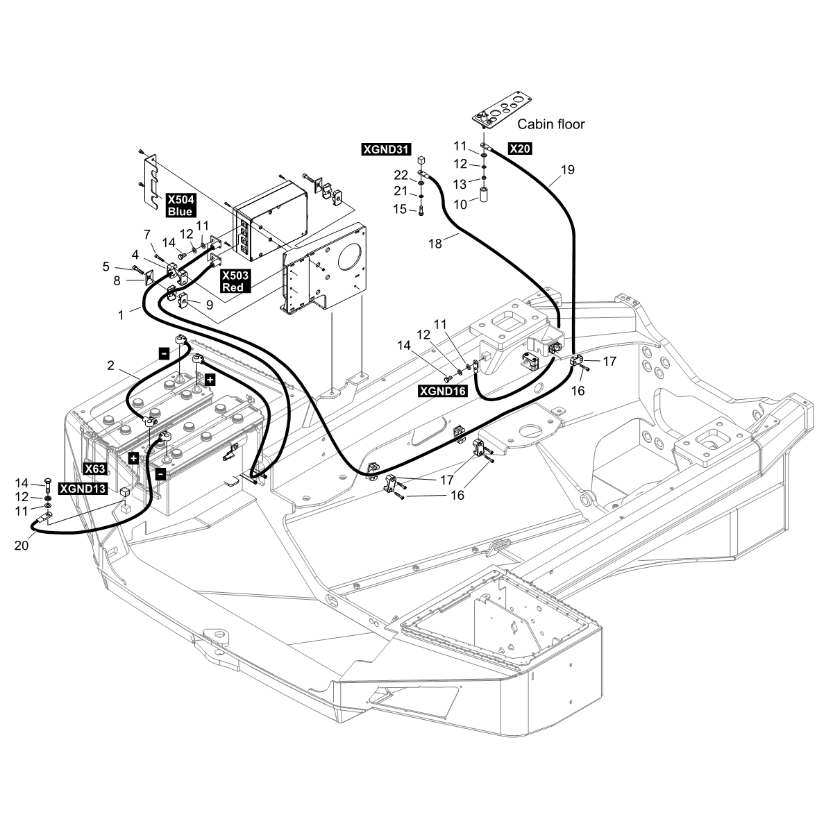 фотография Проводка 5251825 от интернет-магазина sp.parts