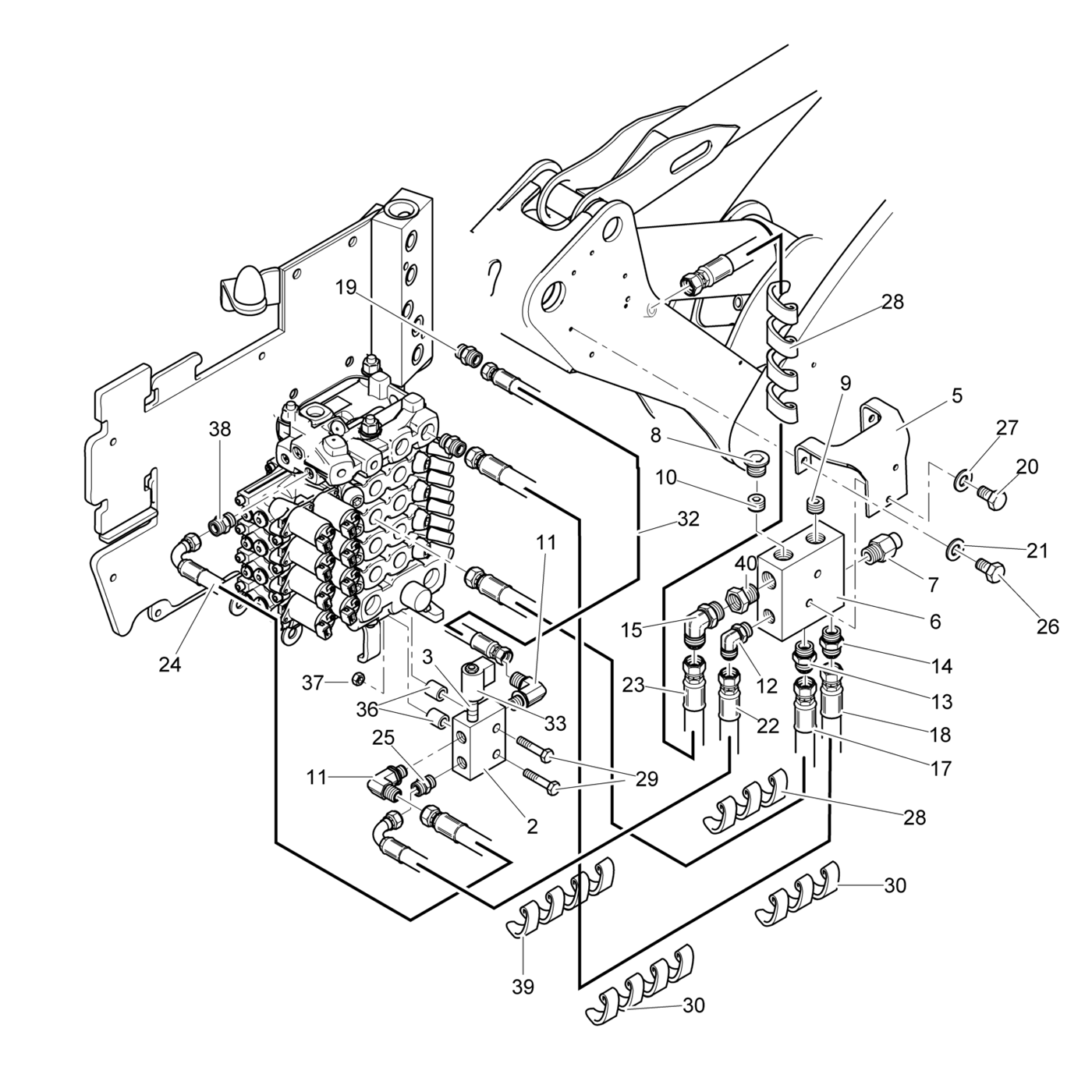 фотография Гидравлический шланг 5194324 от интернет-магазина sp.parts