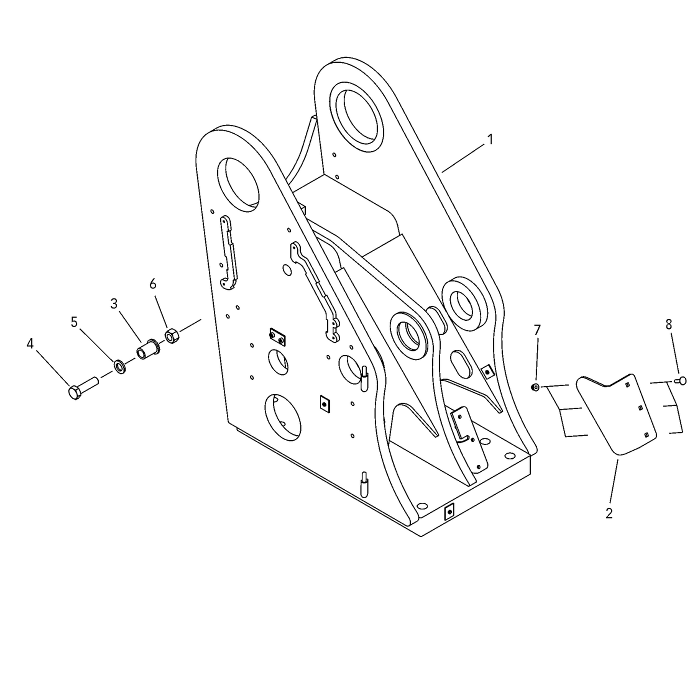 фотография Основание подъемного крана 4690147 от интернет-магазина sp.parts