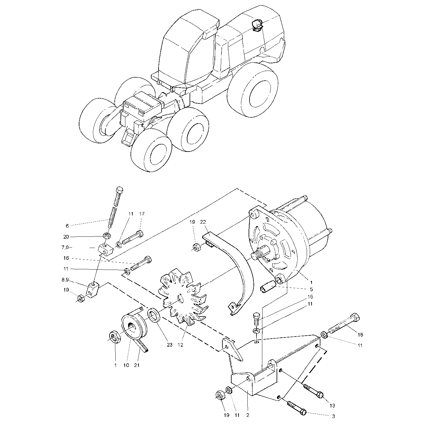 фотография Вентилятор 5008781 от интернет-магазина sp.parts