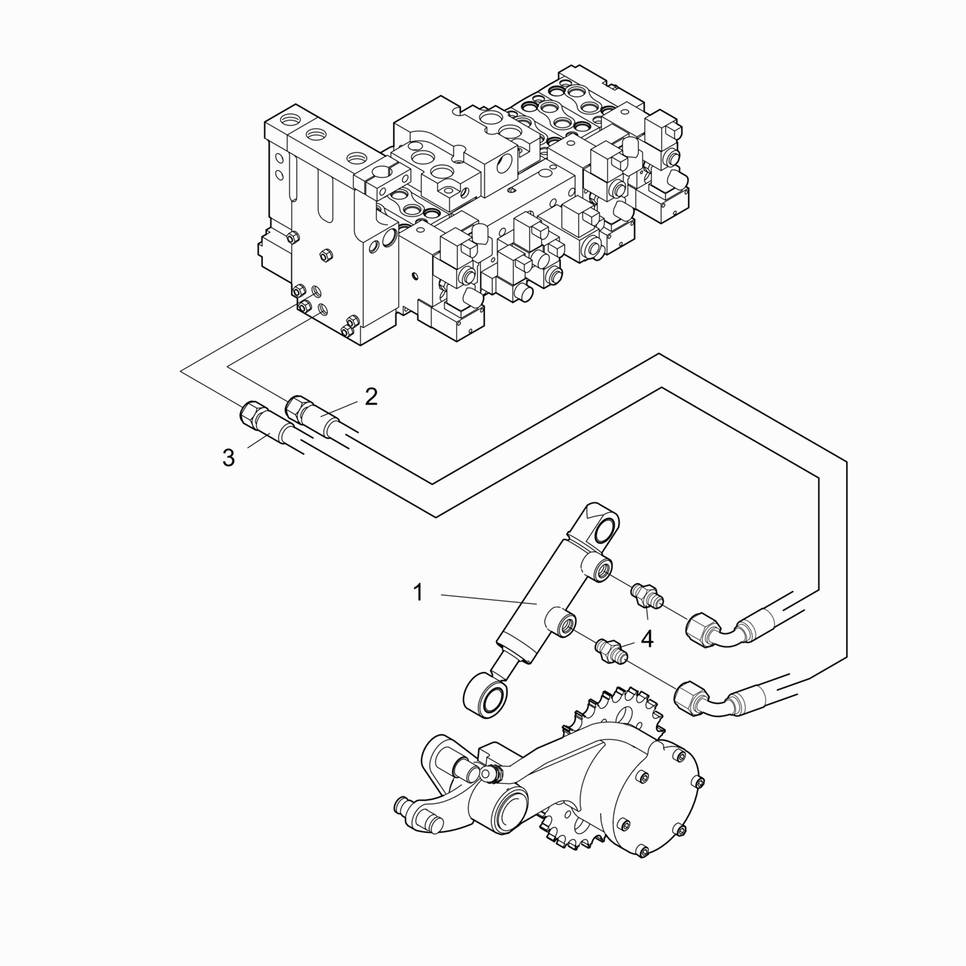 фотография Гидравлический цилиндр 5070995 от интернет-магазина sp.parts