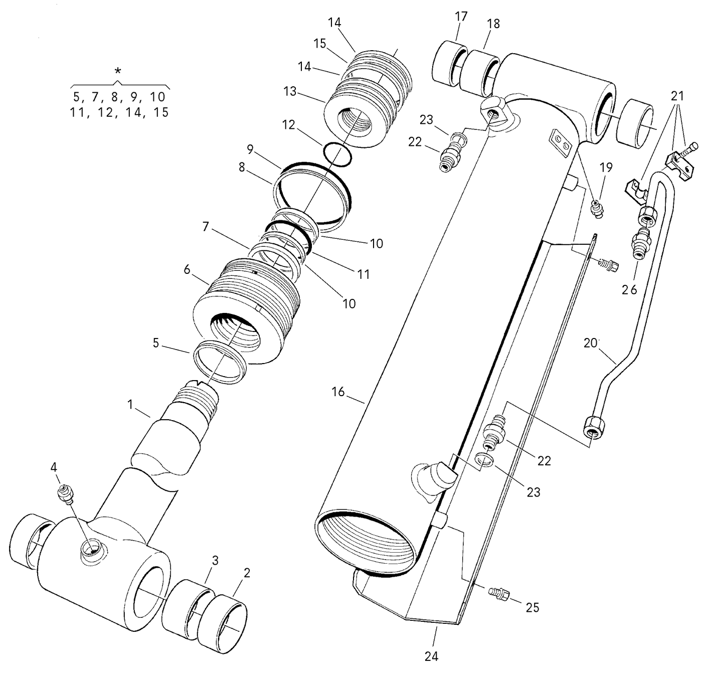 фотография Трубка цилиндра 4690410 от интернет-магазина sp.parts