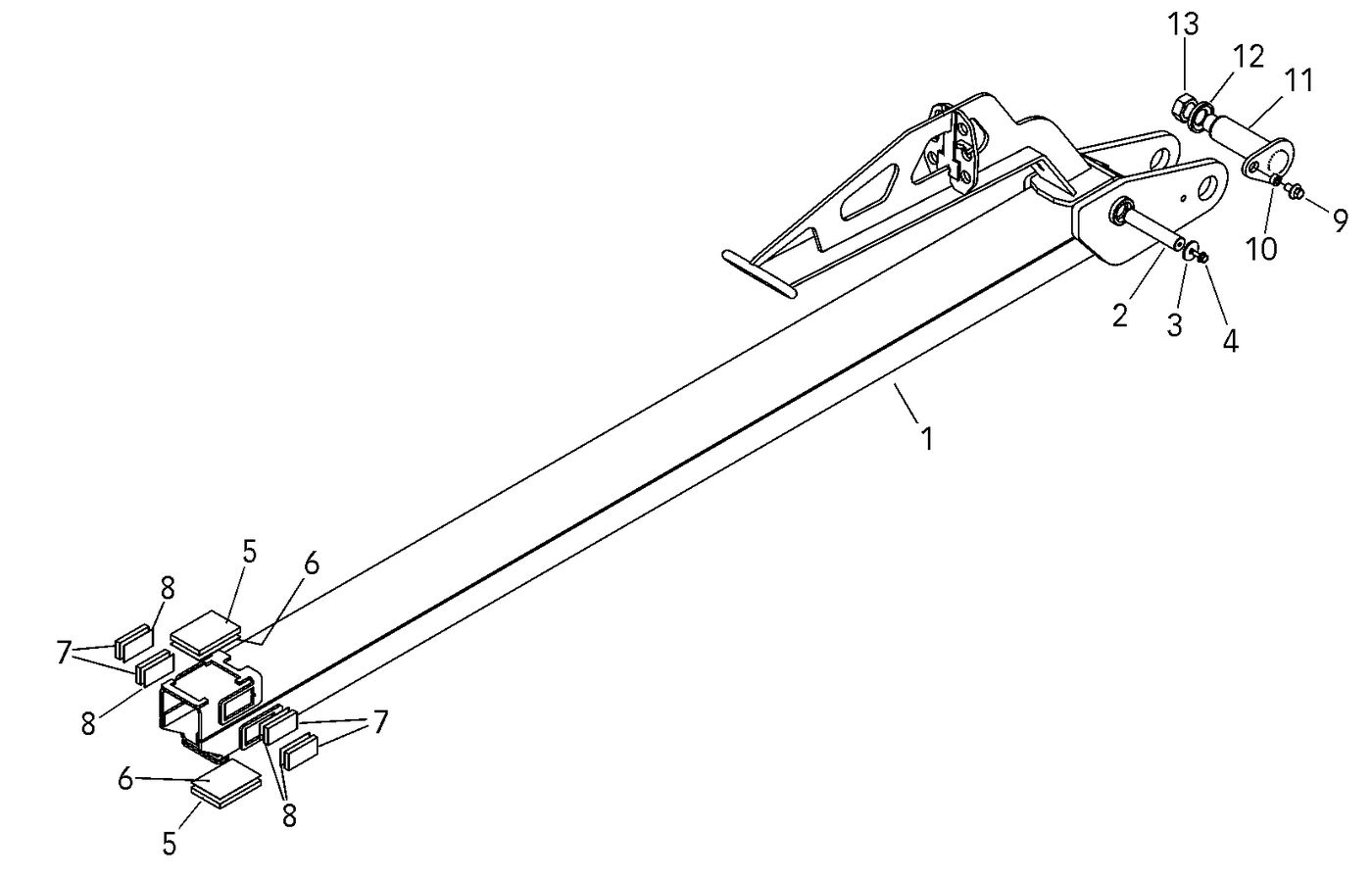 фотография Телескопическая стрела 4654773 от интернет-магазина sp.parts