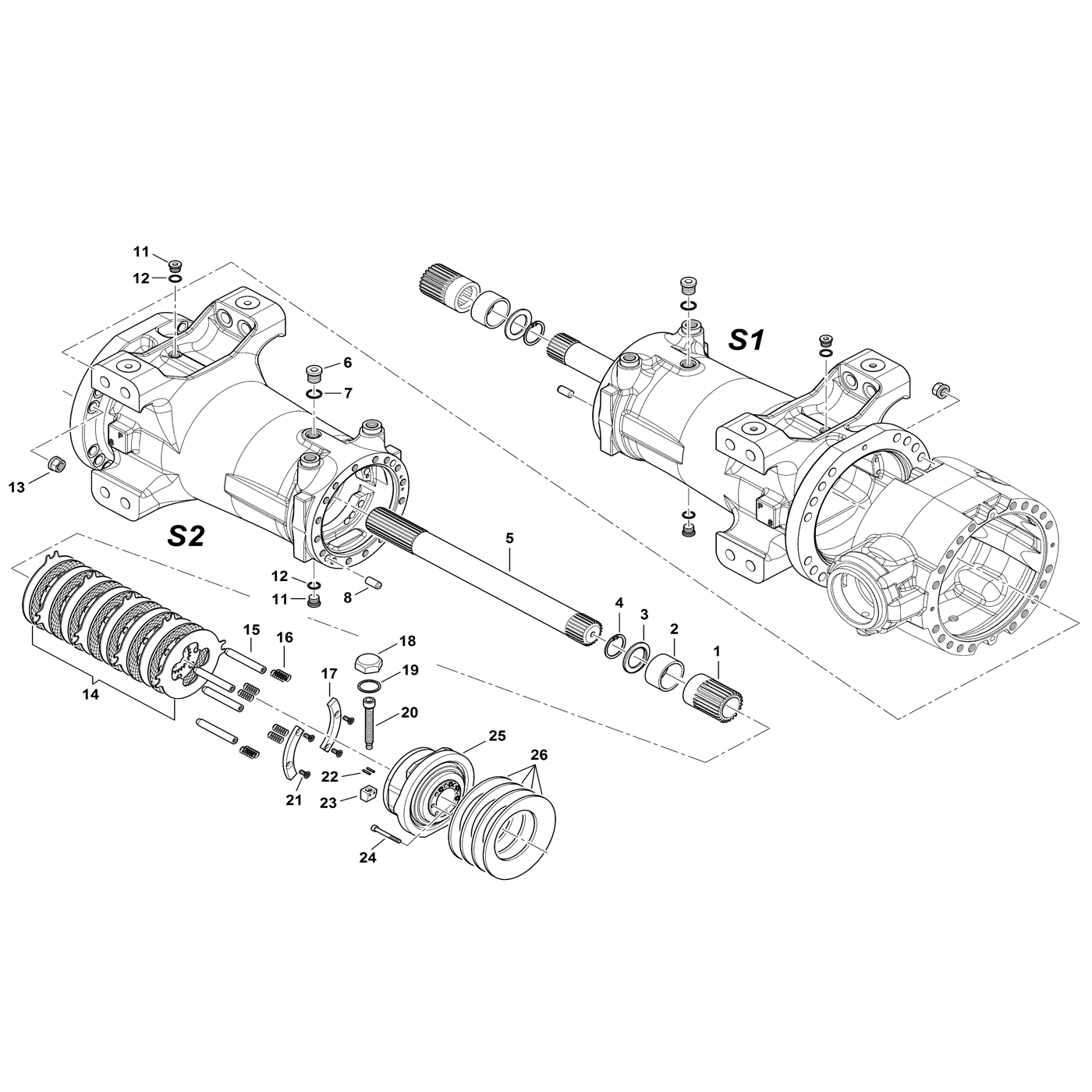 фотография Ведущий вал 5037855 от интернет-магазина sp.parts