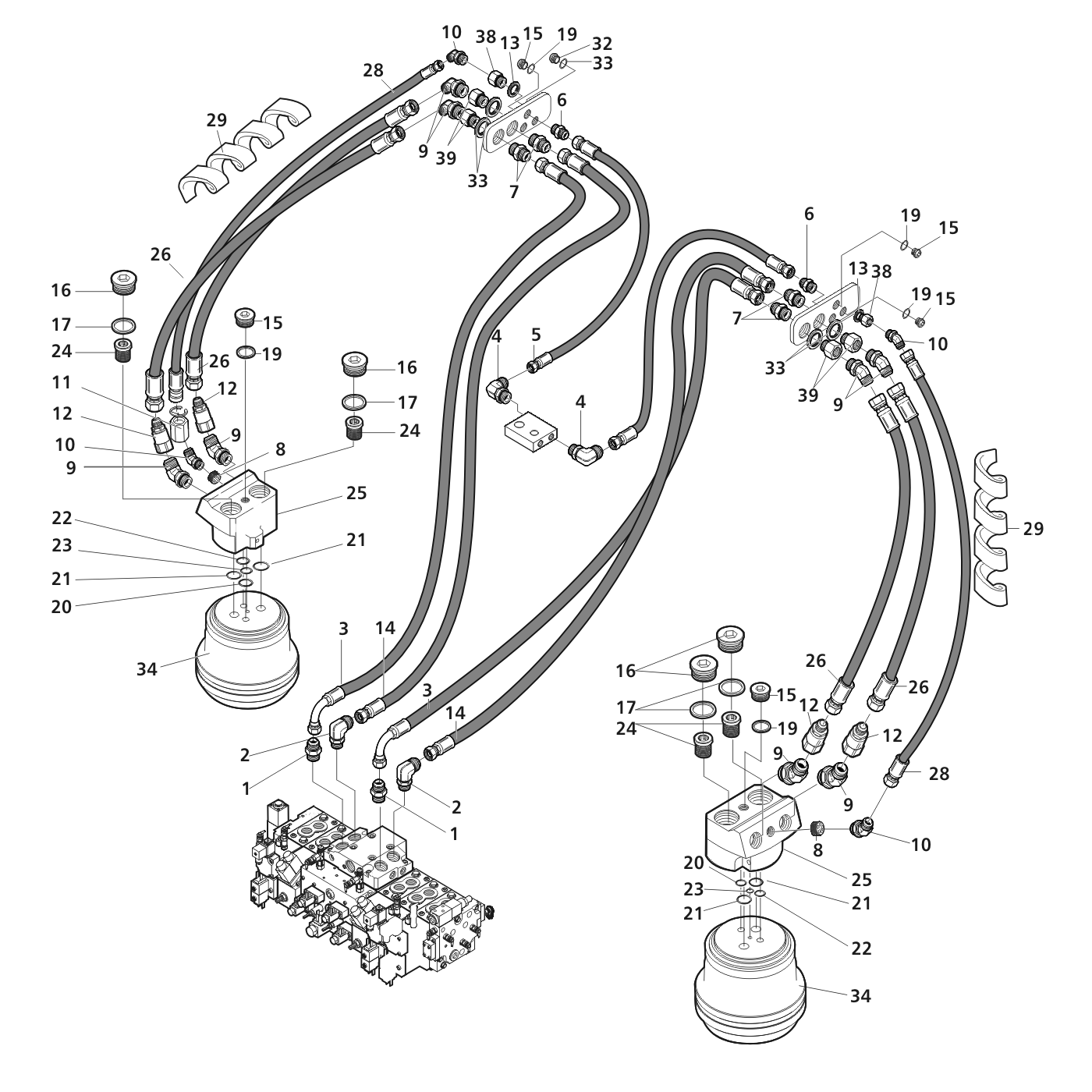 фотография Гидравлический мотор 5059648 от интернет-магазина sp.parts
