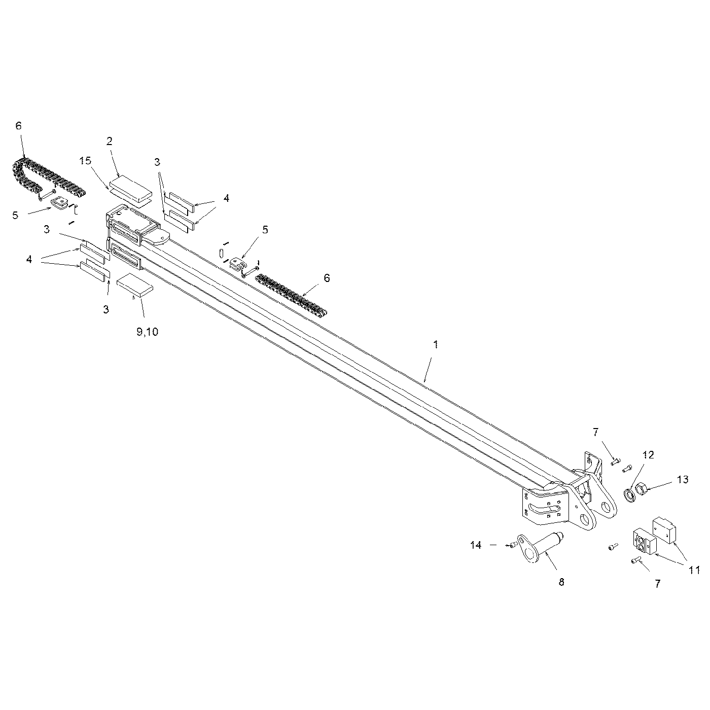 фотография Телескопическая Рычаг 5225200 от интернет-магазина sp.parts