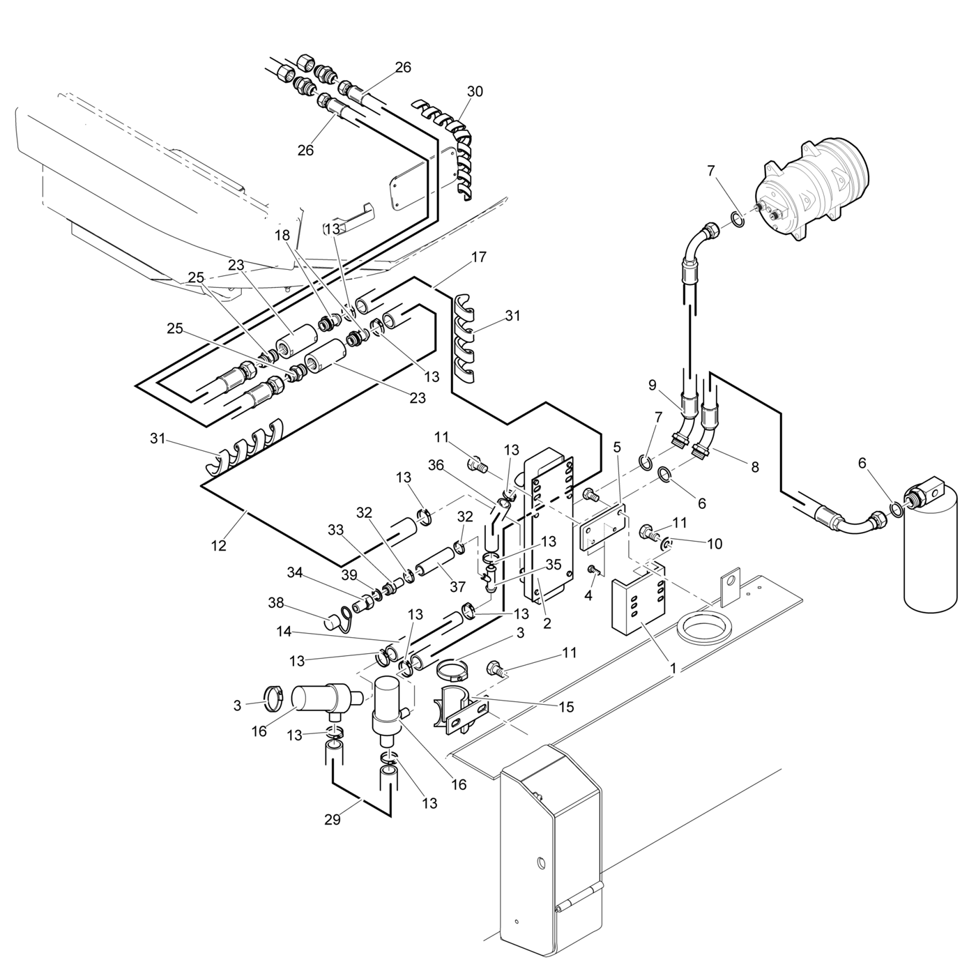 фотография Защита шланга 9608397 от интернет-магазина sp.parts