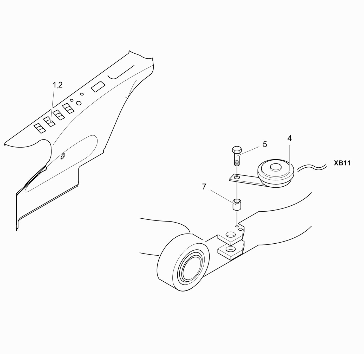 фотография Рычаги управления 5036114 от интернет-магазина sp.parts