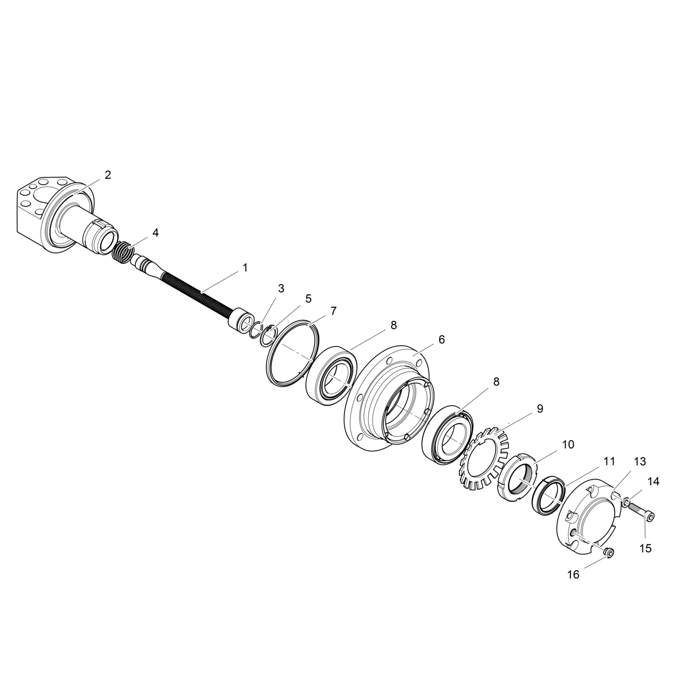 фотография Ось 5205529 от интернет-магазина sp.parts