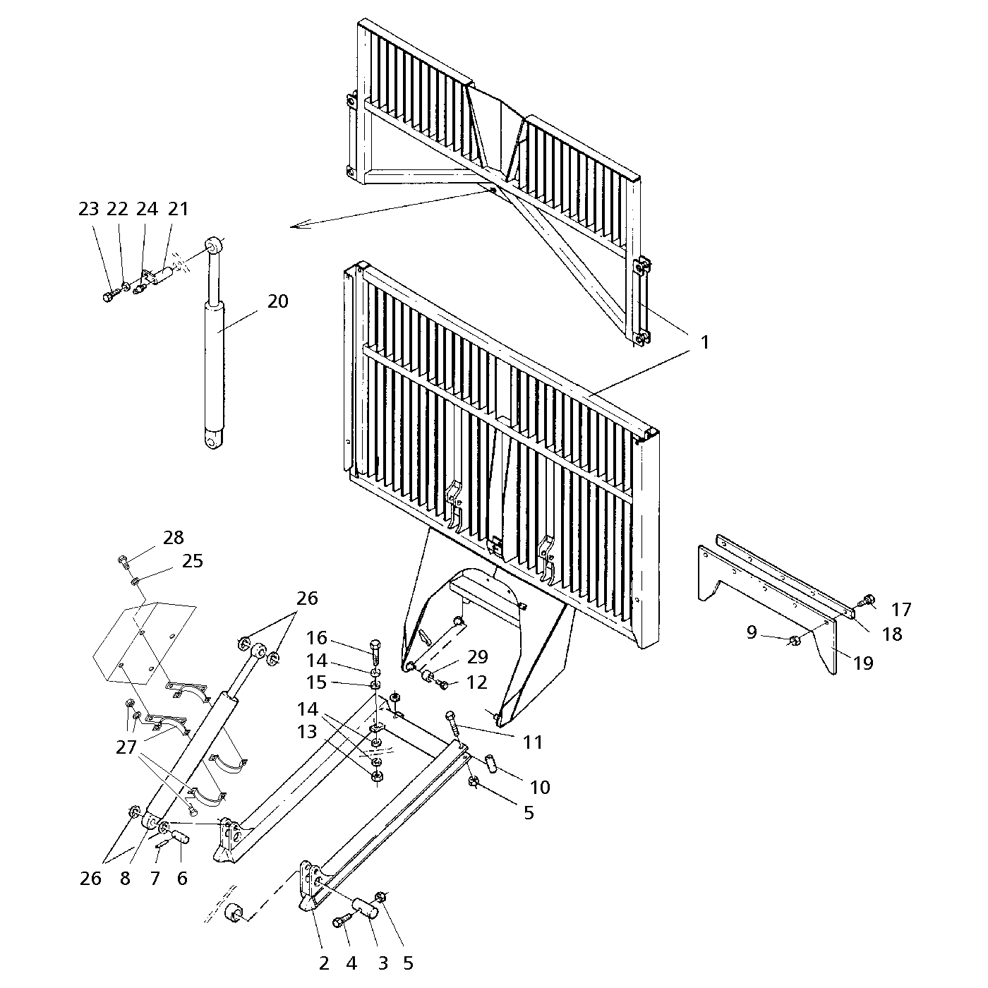 фотография Гидравлический цилиндр 5067810 от интернет-магазина sp.parts