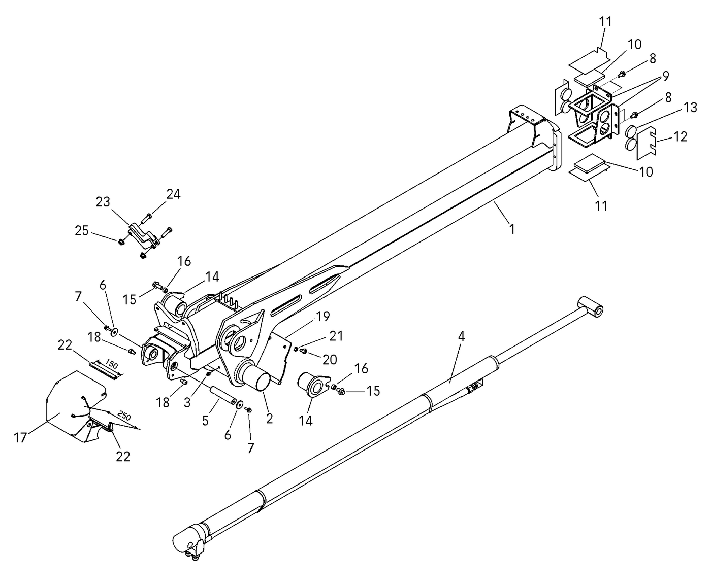 фотография Стрела, наружная 4654608 от интернет-магазина sp.parts