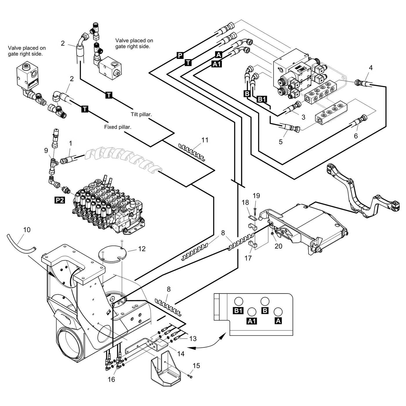 фотография Гидравлический шланг 5256819 от интернет-магазина sp.parts