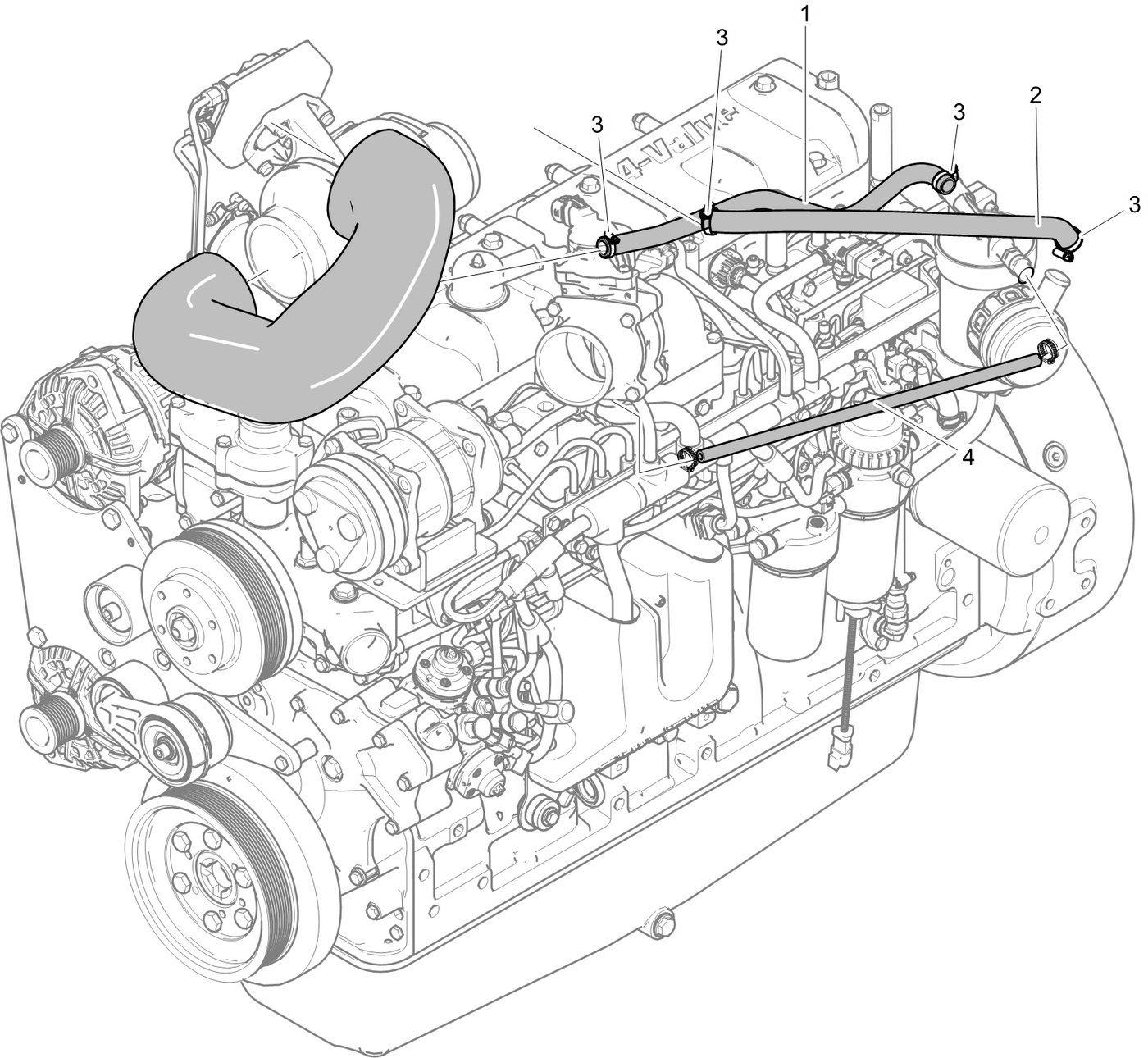 фотография Шланг 5255193 от интернет-магазина sp.parts