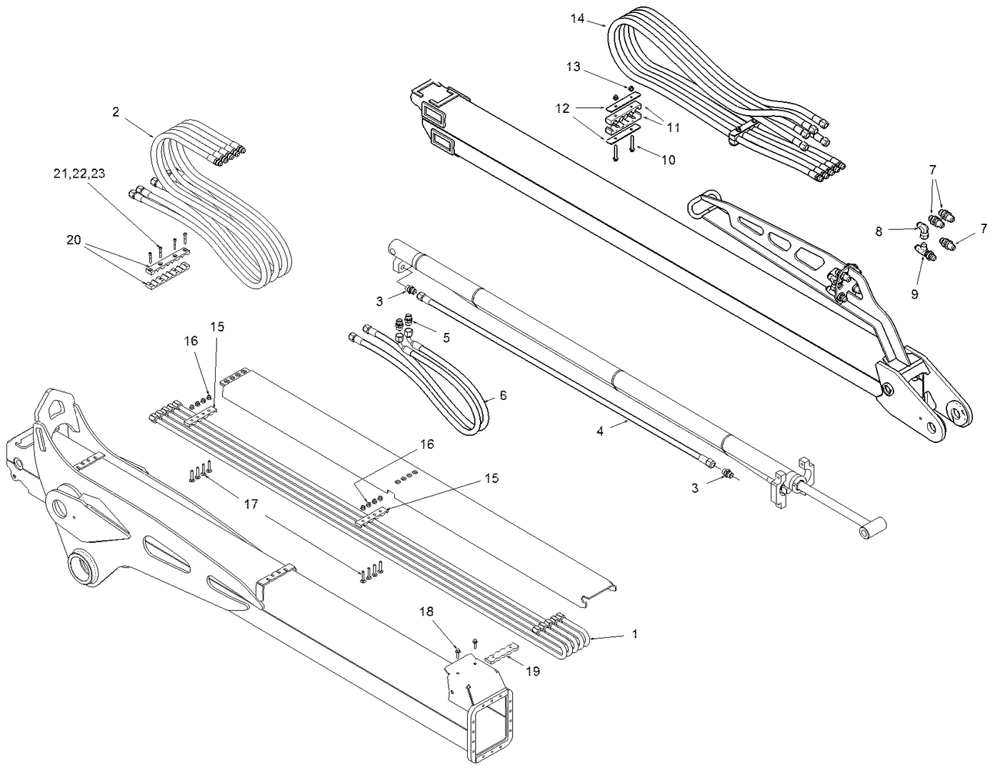 фотография Гидравлический шланг 5071745 от интернет-магазина sp.parts