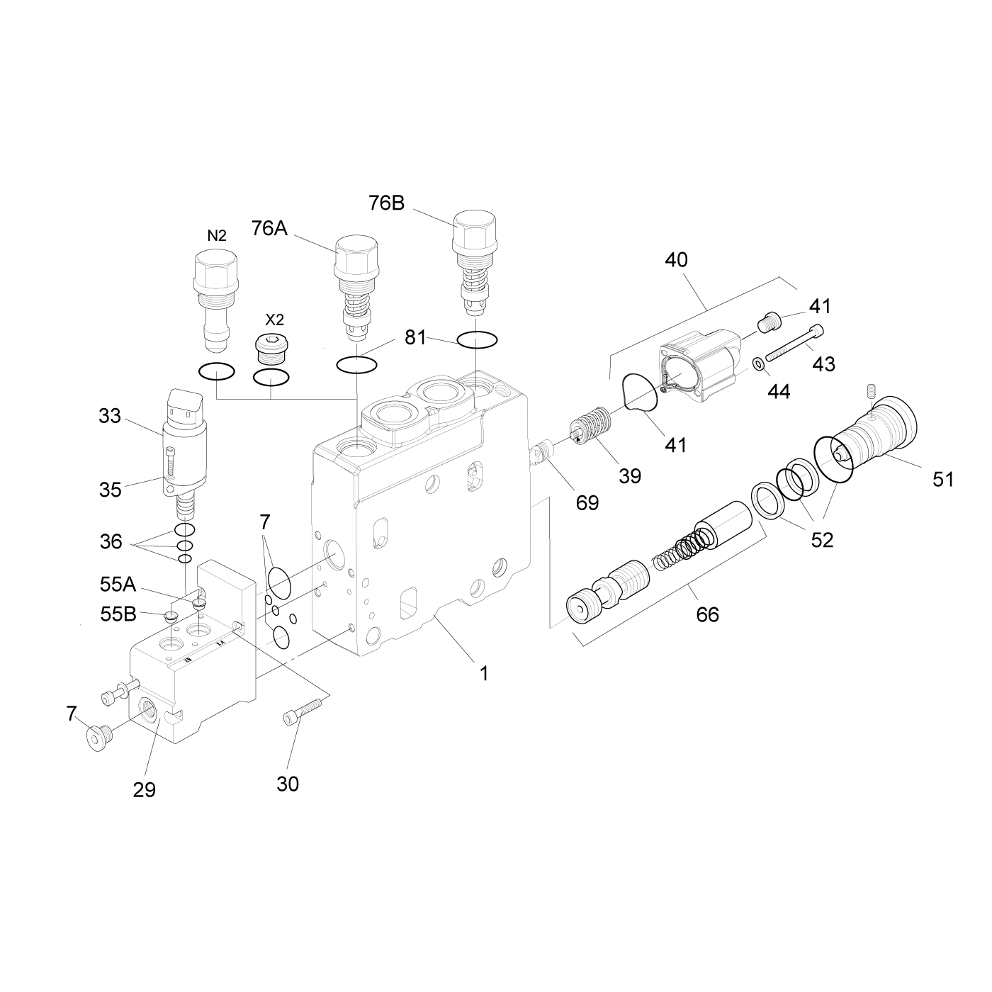 фотография Секция клапана 5282191 от интернет-магазина sp.parts