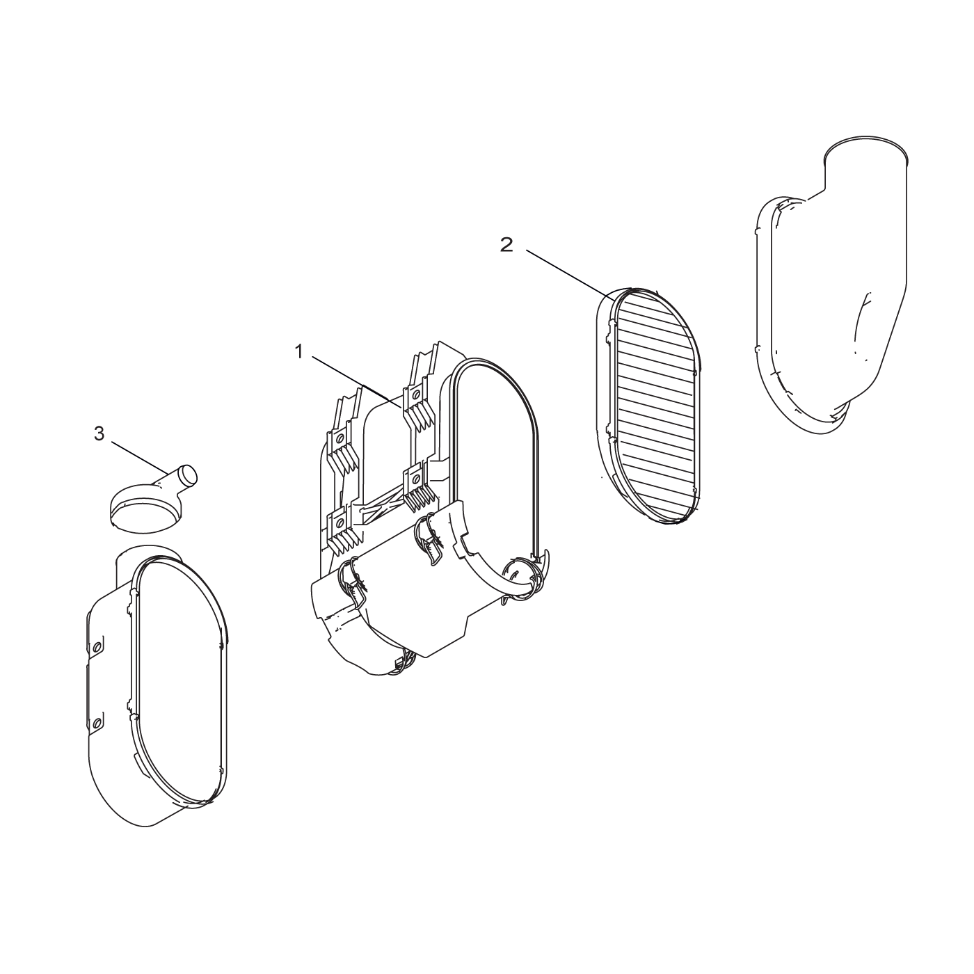 фотография Воздушный фильтр 5232650 от интернет-магазина sp.parts