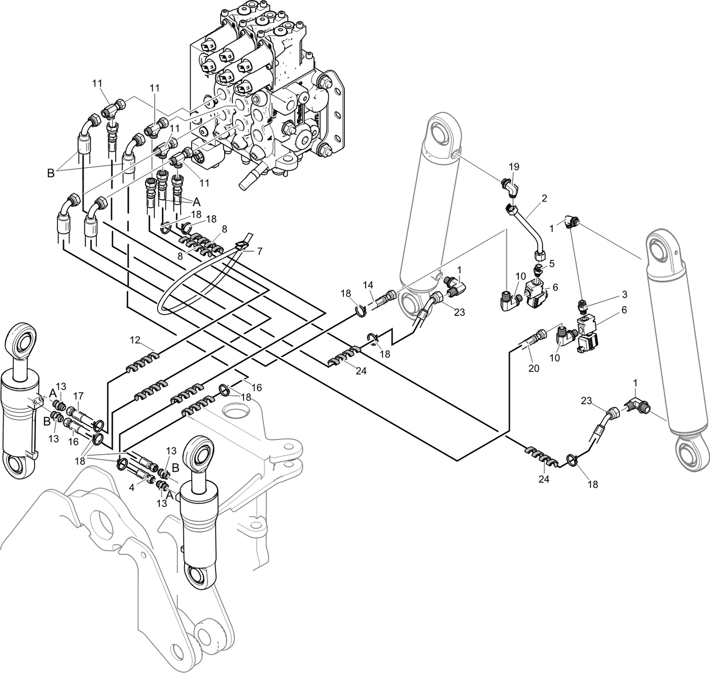 фотография Гидравлический шланг 5236619 от интернет-магазина sp.parts