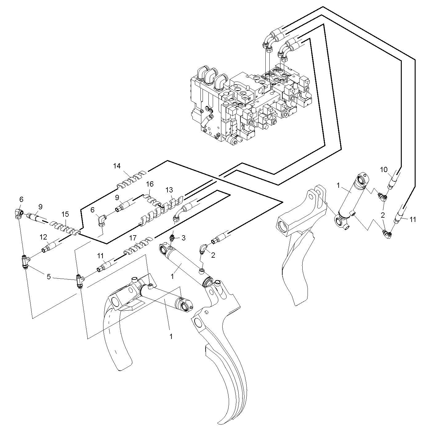 фотография Гидравлический цилиндр 5078242 от интернет-магазина sp.parts