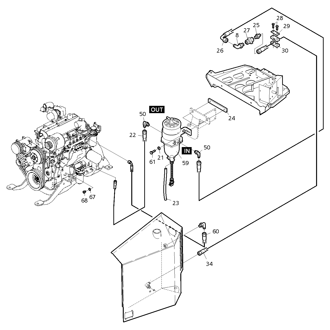 фотография Шланг 5080534 от интернет-магазина sp.parts