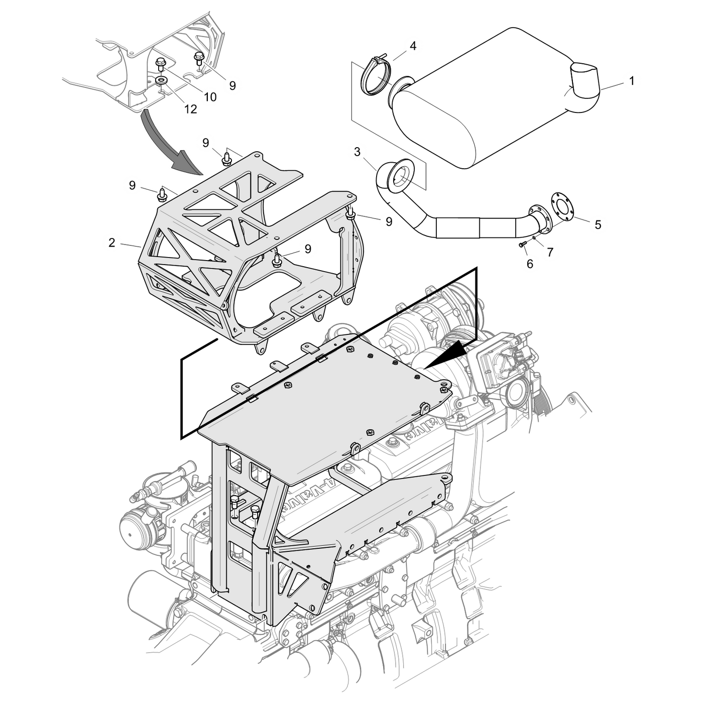 фотография Выхлопная труба 5270168 от интернет-магазина sp.parts