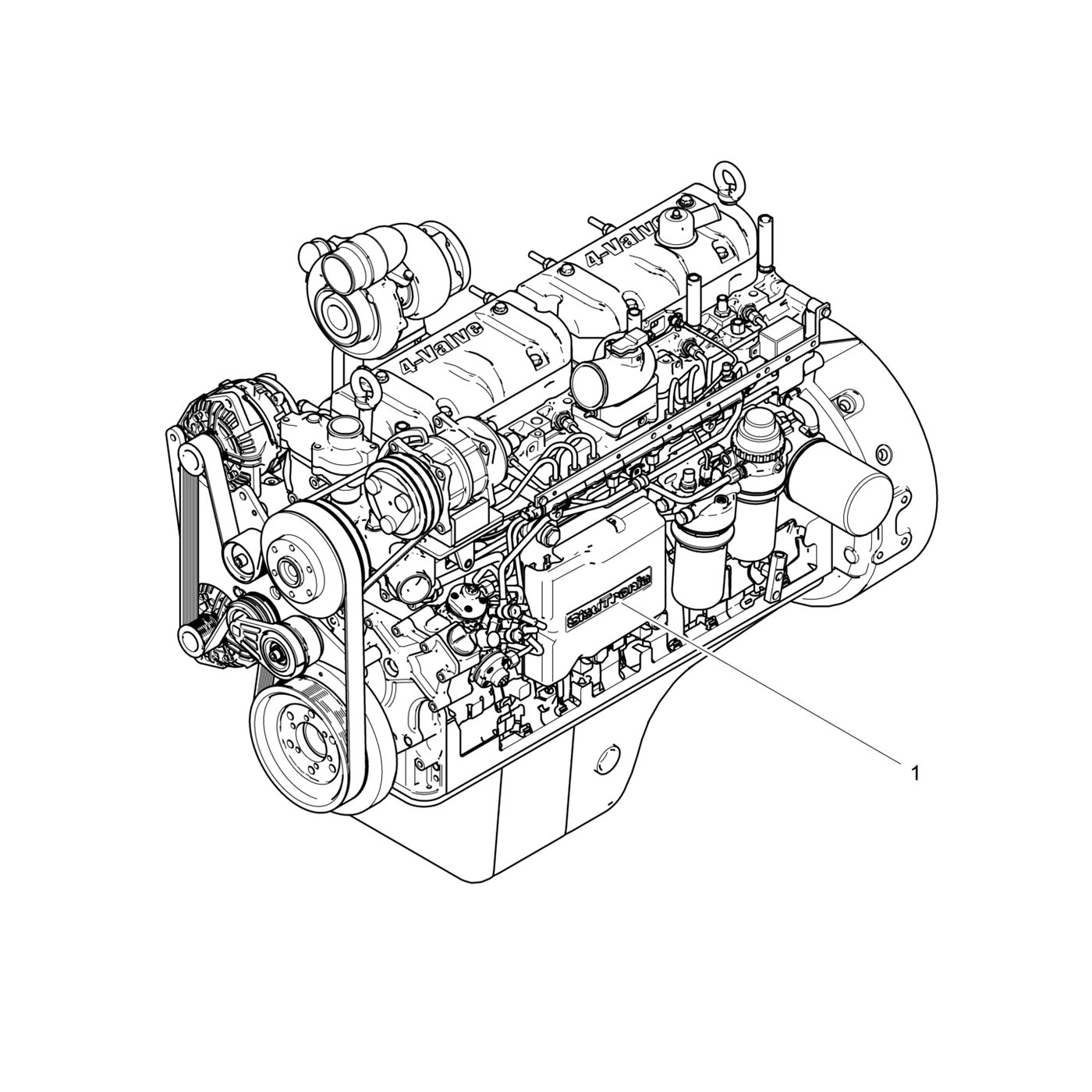 фотография Двигатель 5203368 от интернет-магазина sp.parts
