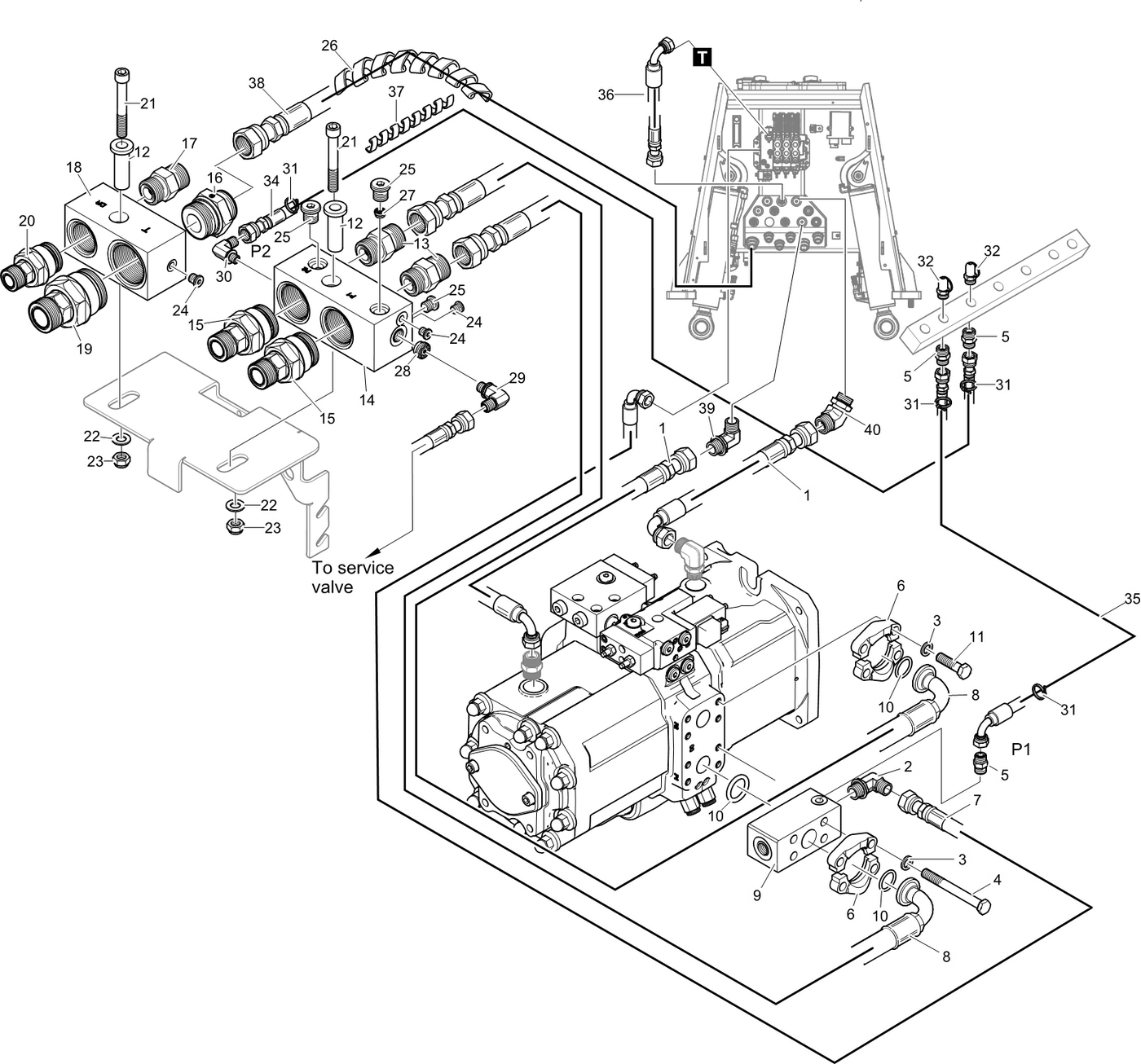 фотография Гидравлический шланг 5255571 от интернет-магазина sp.parts