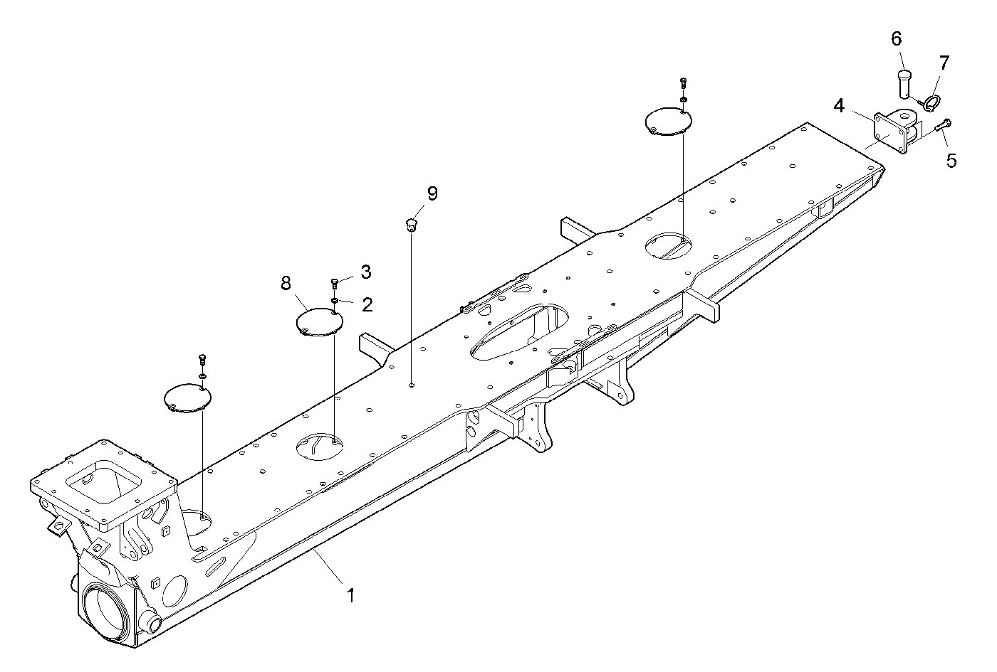 фотография Рама 5078603 от интернет-магазина sp.parts