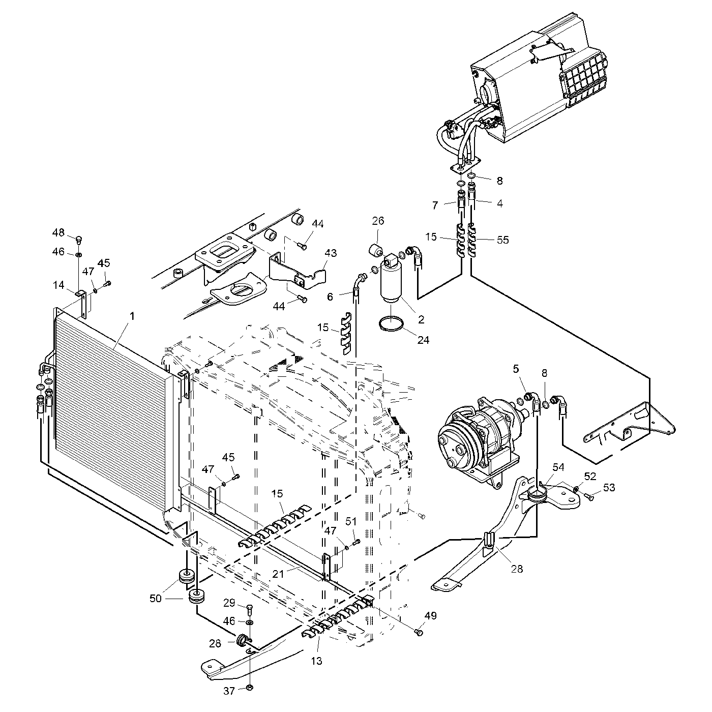 фотография Шланг кондиционера воздуха 5215881 от интернет-магазина sp.parts