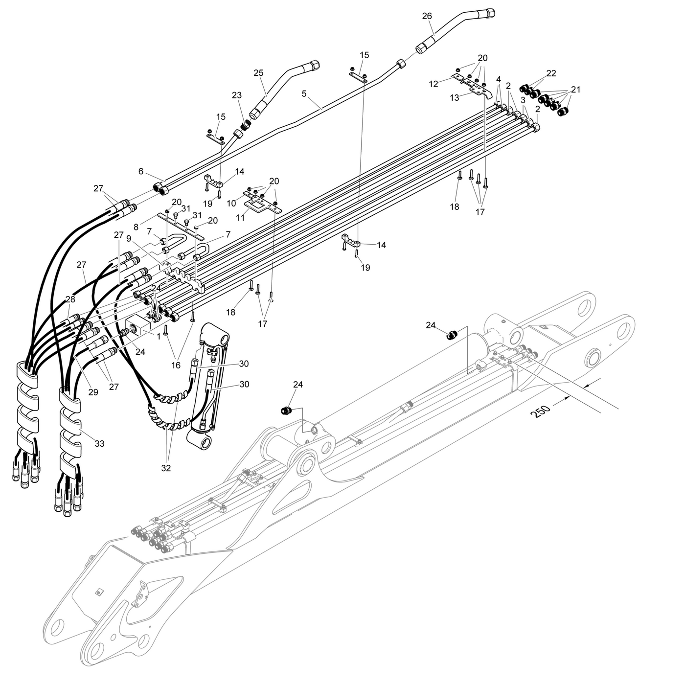 фотография Гидравлический шланг 5210152 от интернет-магазина sp.parts