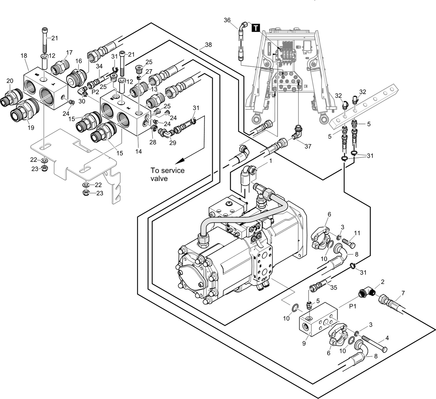 фотография Гидравлический шланг 5257072 от интернет-магазина sp.parts