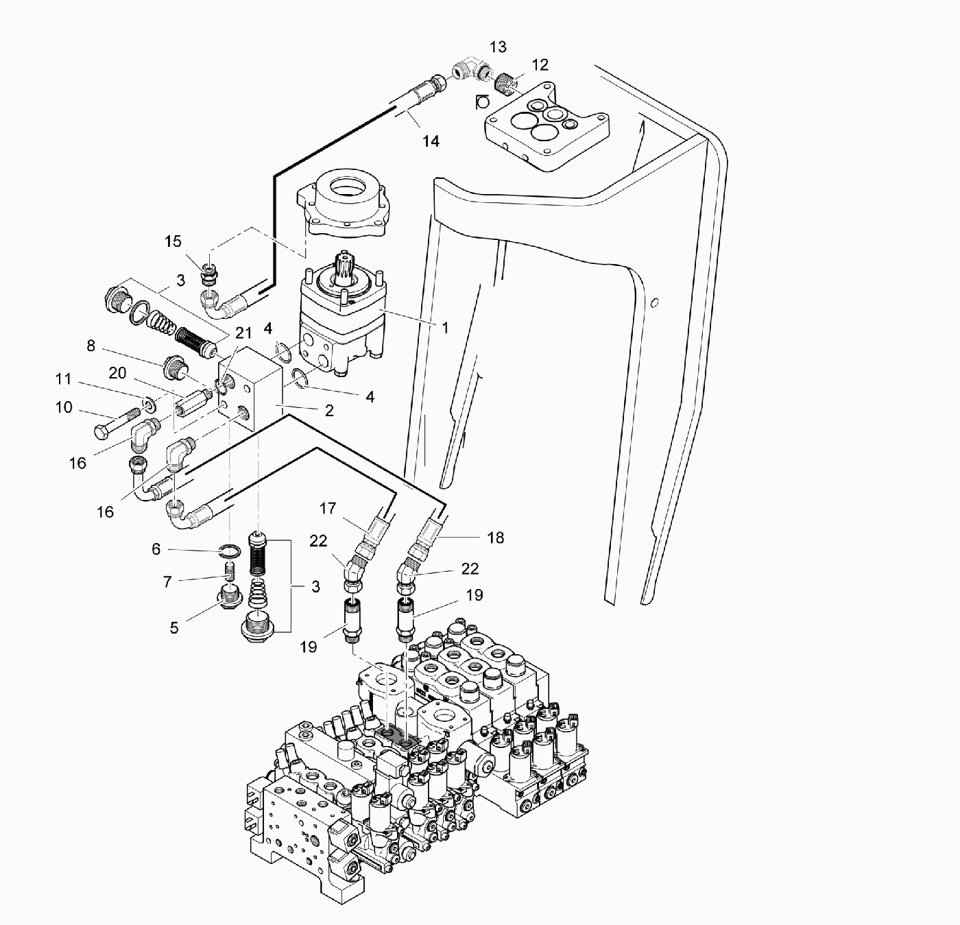 фотография Гидравлический мотор 5071672 от интернет-магазина sp.parts