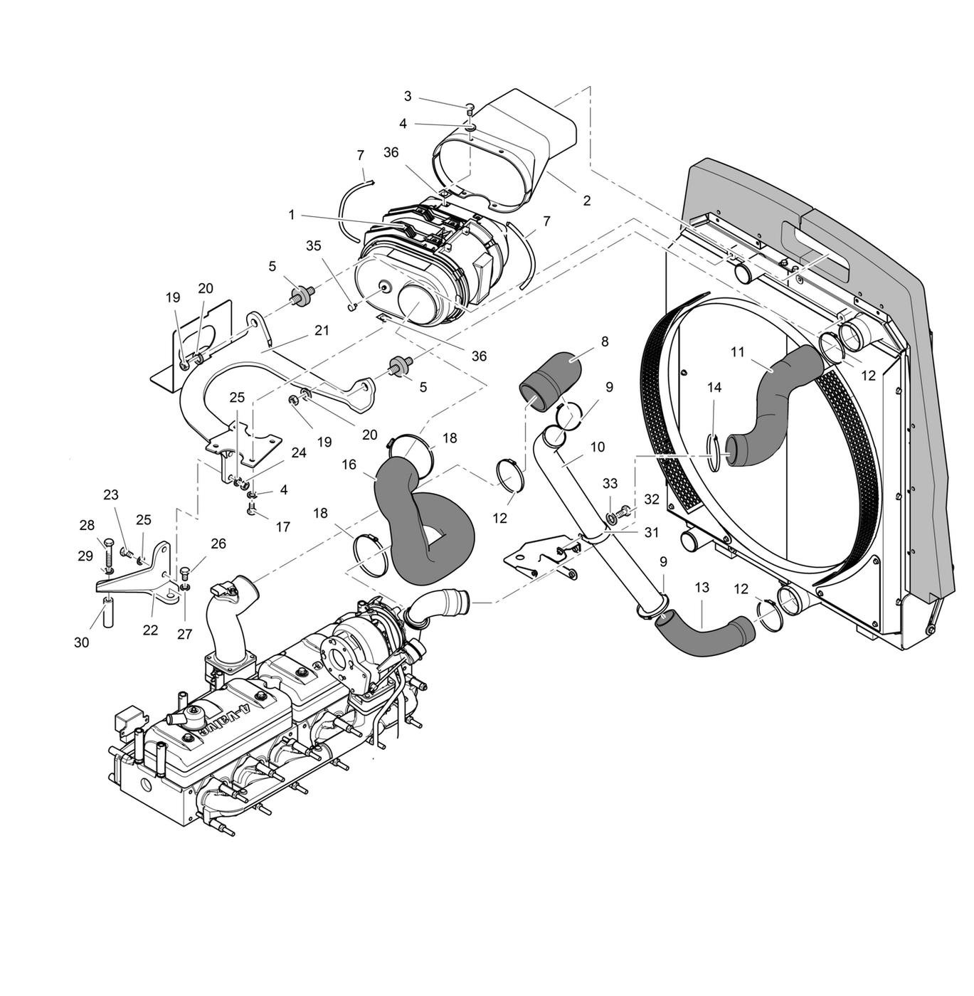 фотография Воздушный фильтр 5081370 от интернет-магазина sp.parts