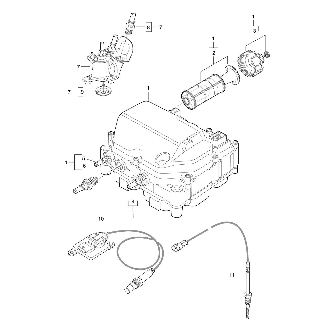 фотография Топливный фильтр 5255382 от интернет-магазина sp.parts