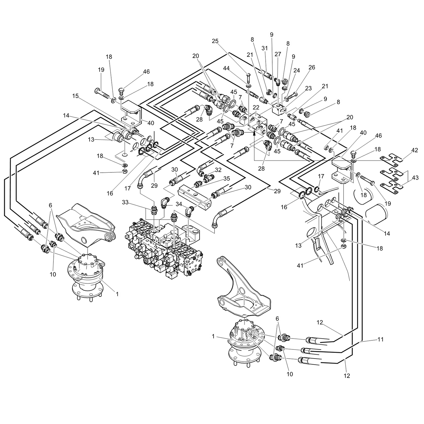 фотография Гидравлический мотор 5219401 от интернет-магазина sp.parts