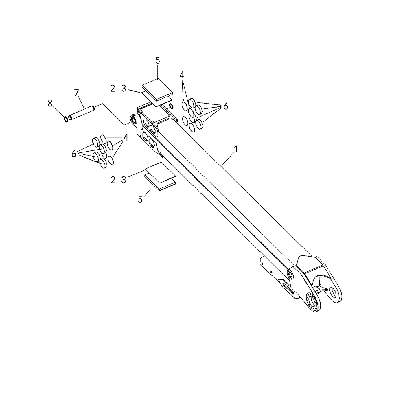 фотография Телескопическая стрела 4659240 от интернет-магазина sp.parts