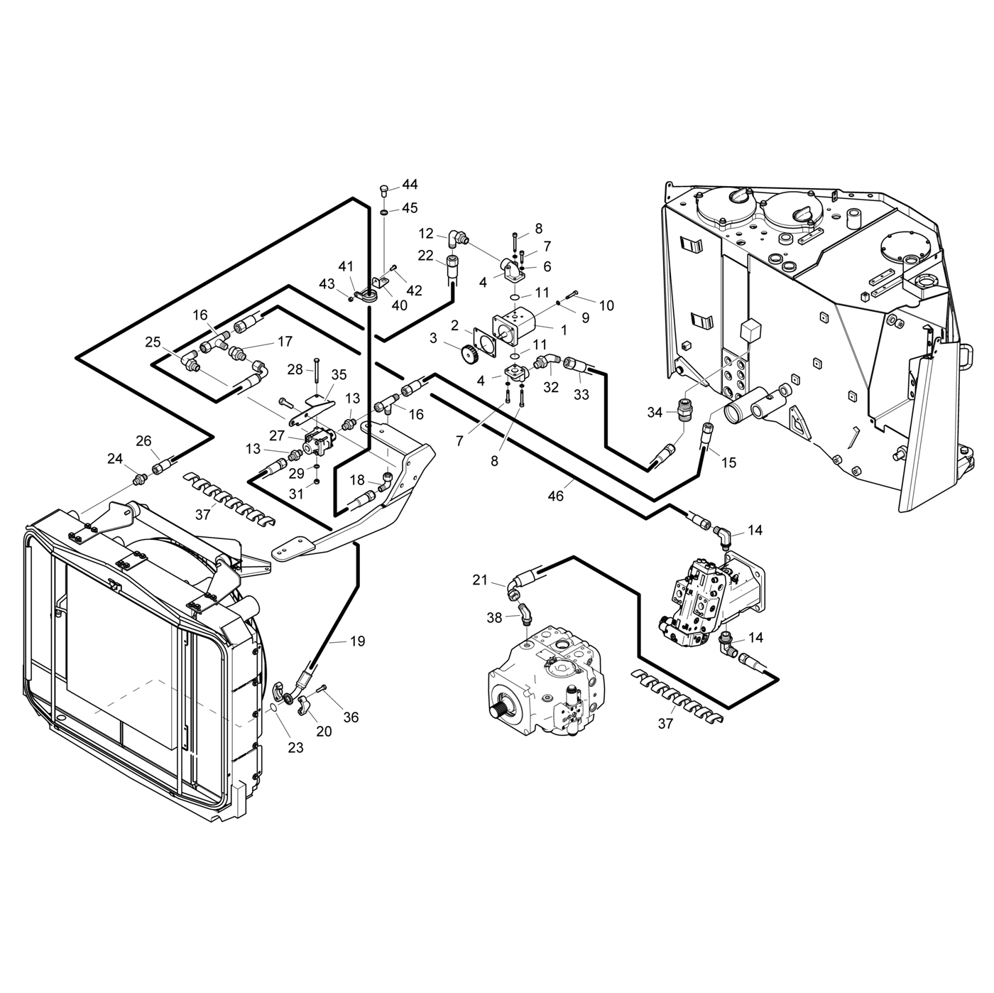 фотография Гидравлический насос 5225156 от интернет-магазина sp.parts