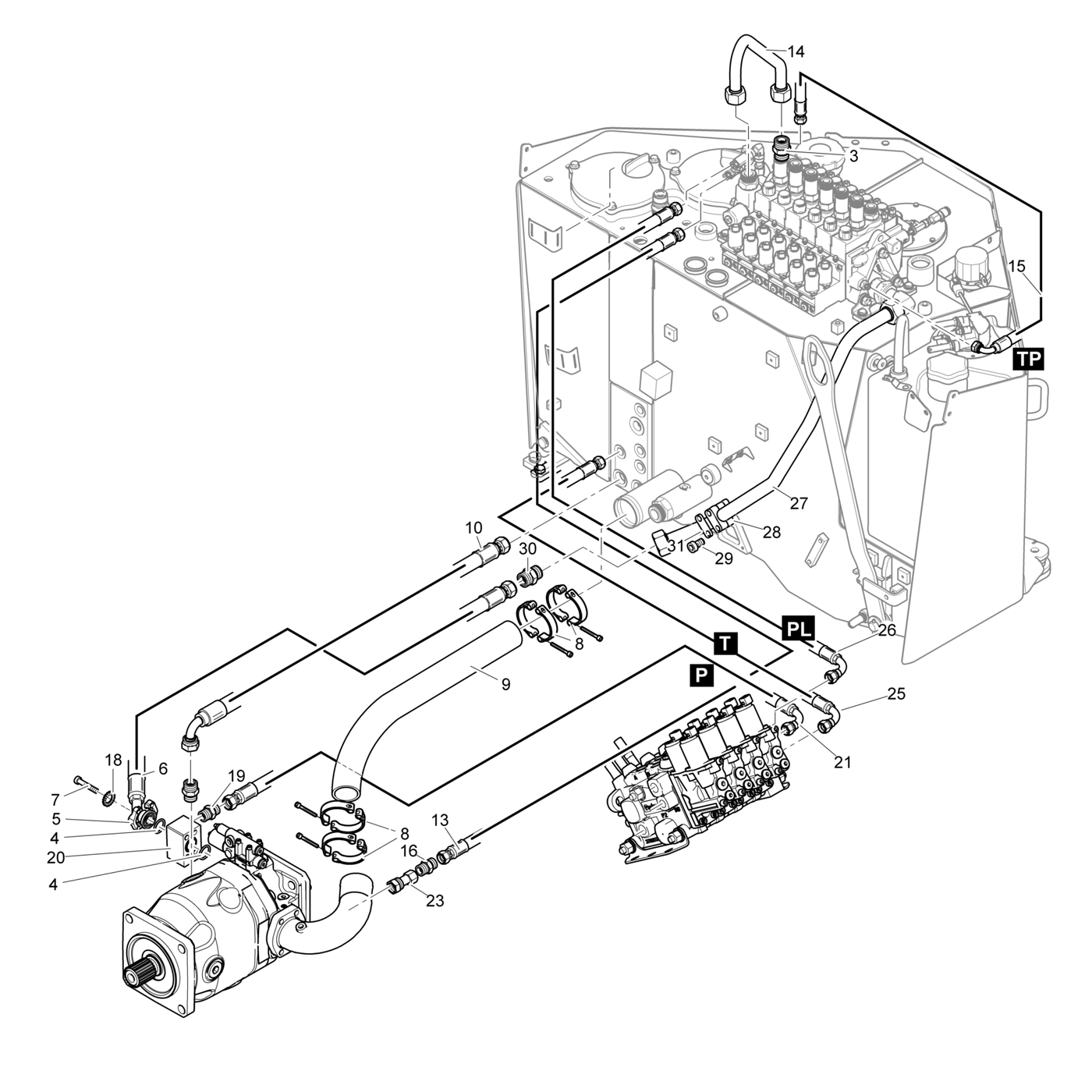 фотография Гидравлическая трубка 5229949 от интернет-магазина sp.parts