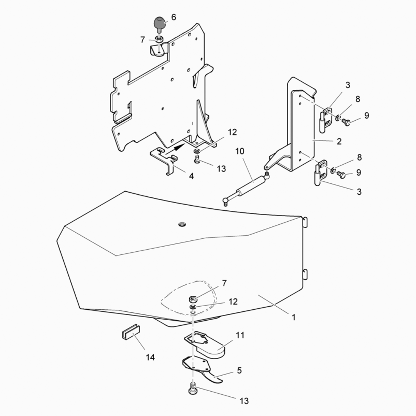 фотография Крюк 5079205 от интернет-магазина sp.parts