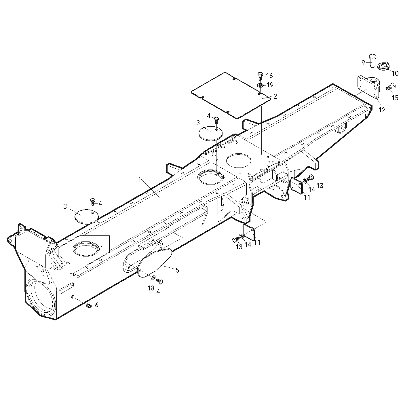 фотография Рама 5058282 от интернет-магазина sp.parts