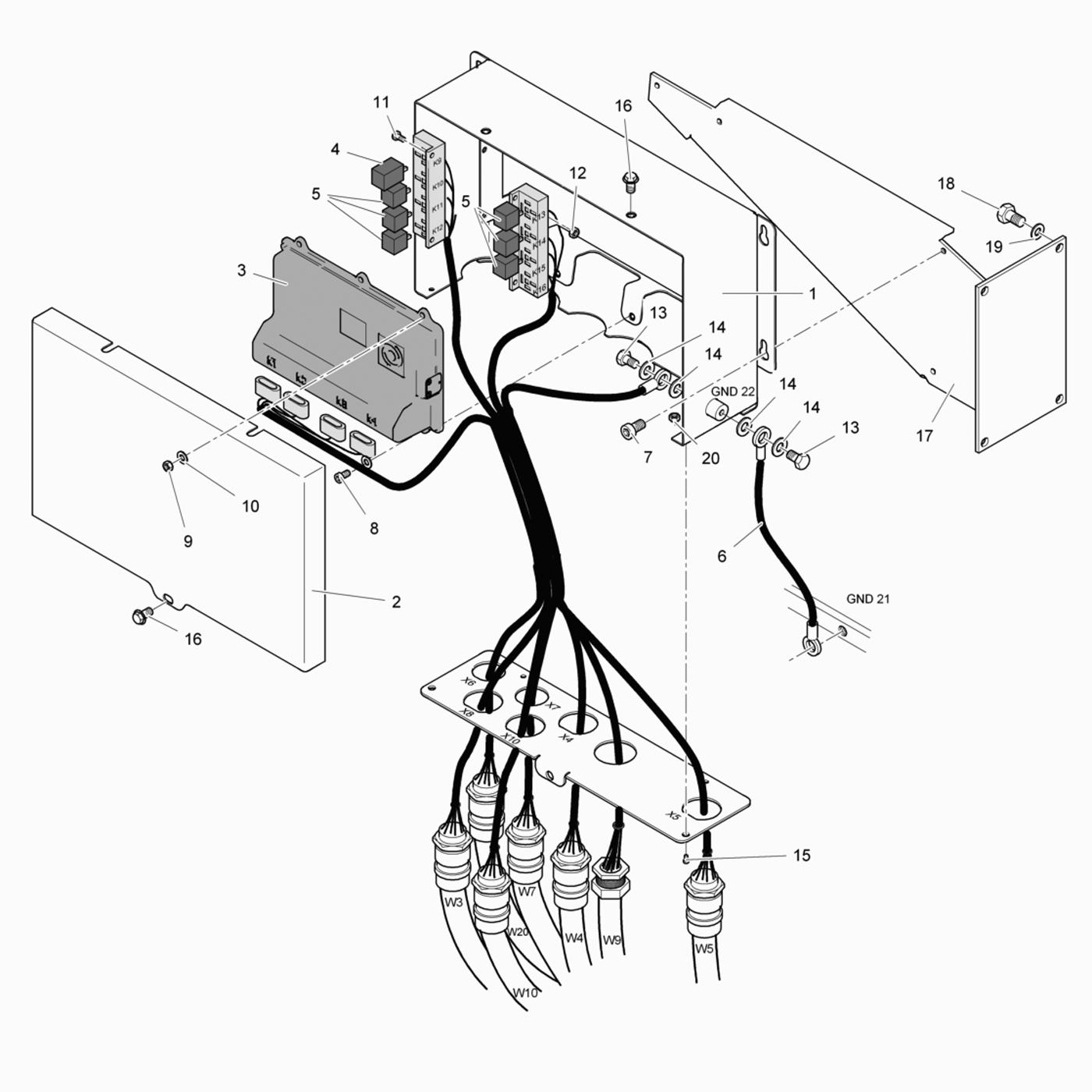 фотография Электронный блок 5066934 от интернет-магазина sp.parts